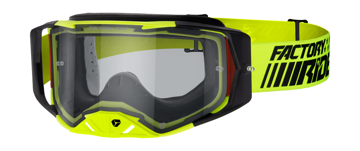 FXR Motocross Goggle Factory Ride - Trigger - Clear