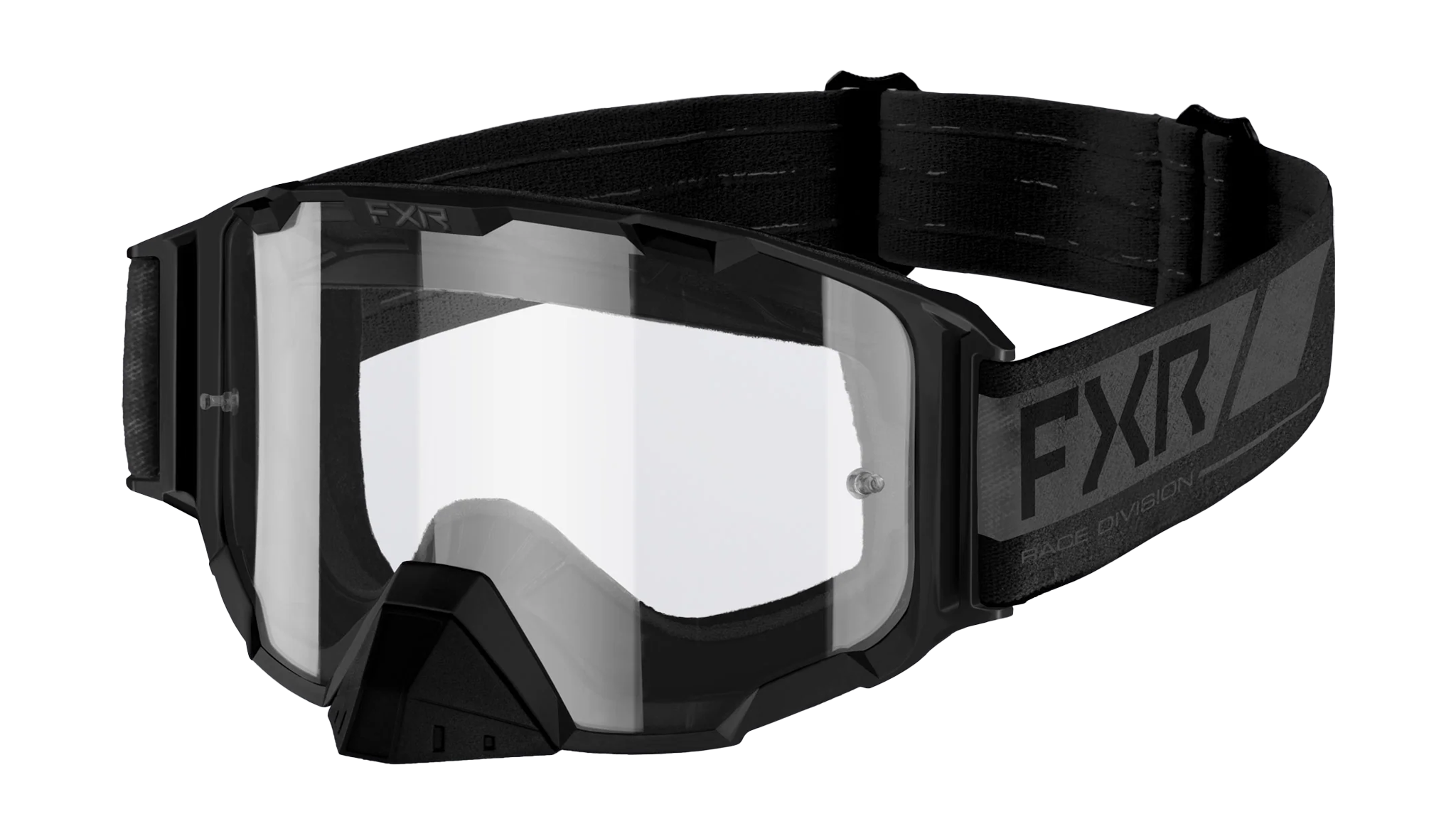 FXR Motocross Goggle Maverick - Black Ops - Clear