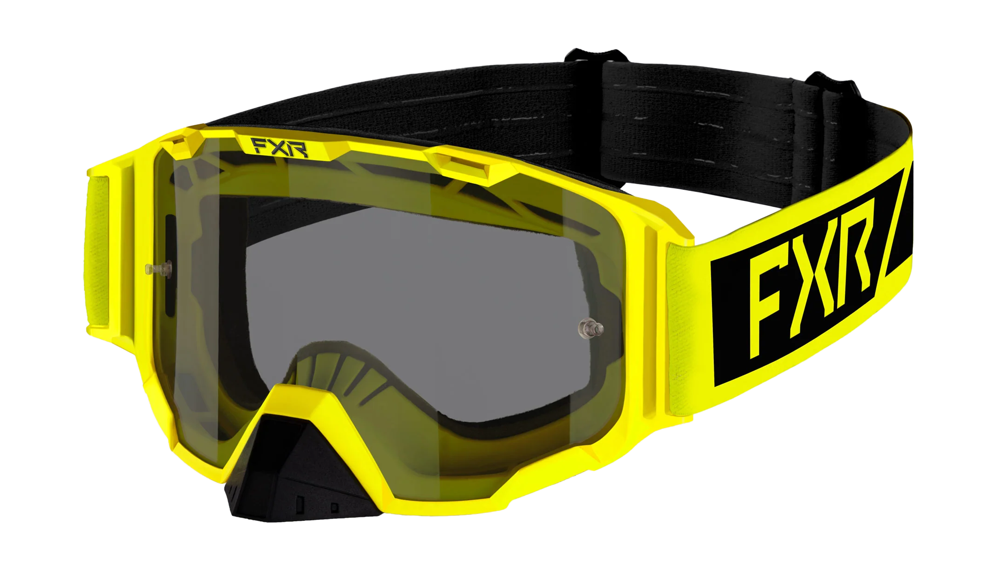 FXR Motocross Goggle Maverick - High-Vis - Smoke