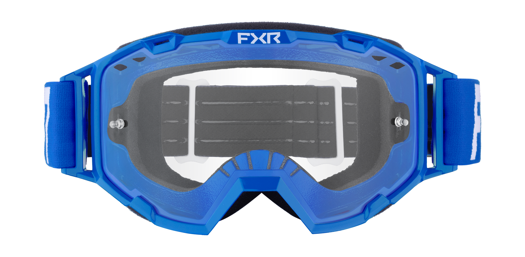 FXR Motocross Goggle Maverick Prime - Blue - Clear