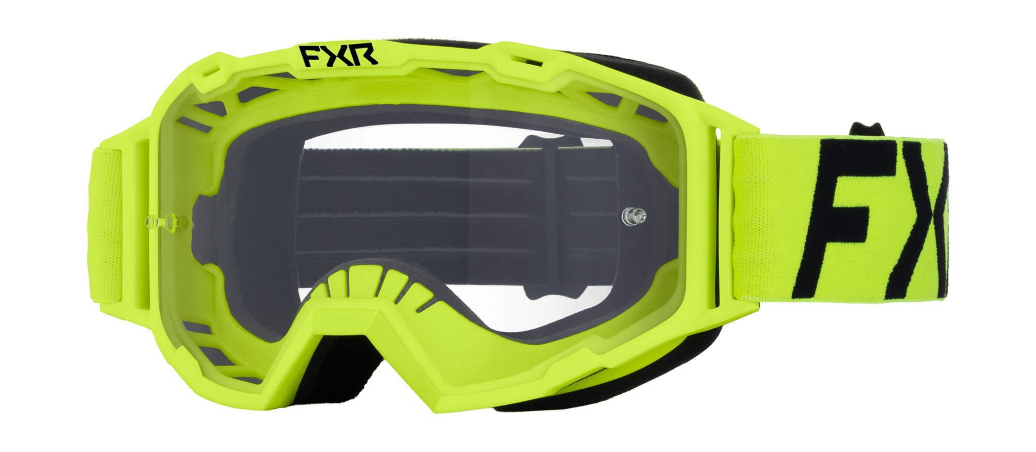 FXR Motocross Goggle Maverick Prime - HiVis - Clear