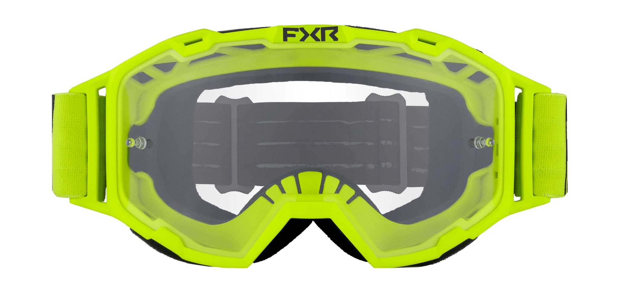 FXR Motocross Goggle Maverick Prime - HiVis - Clear