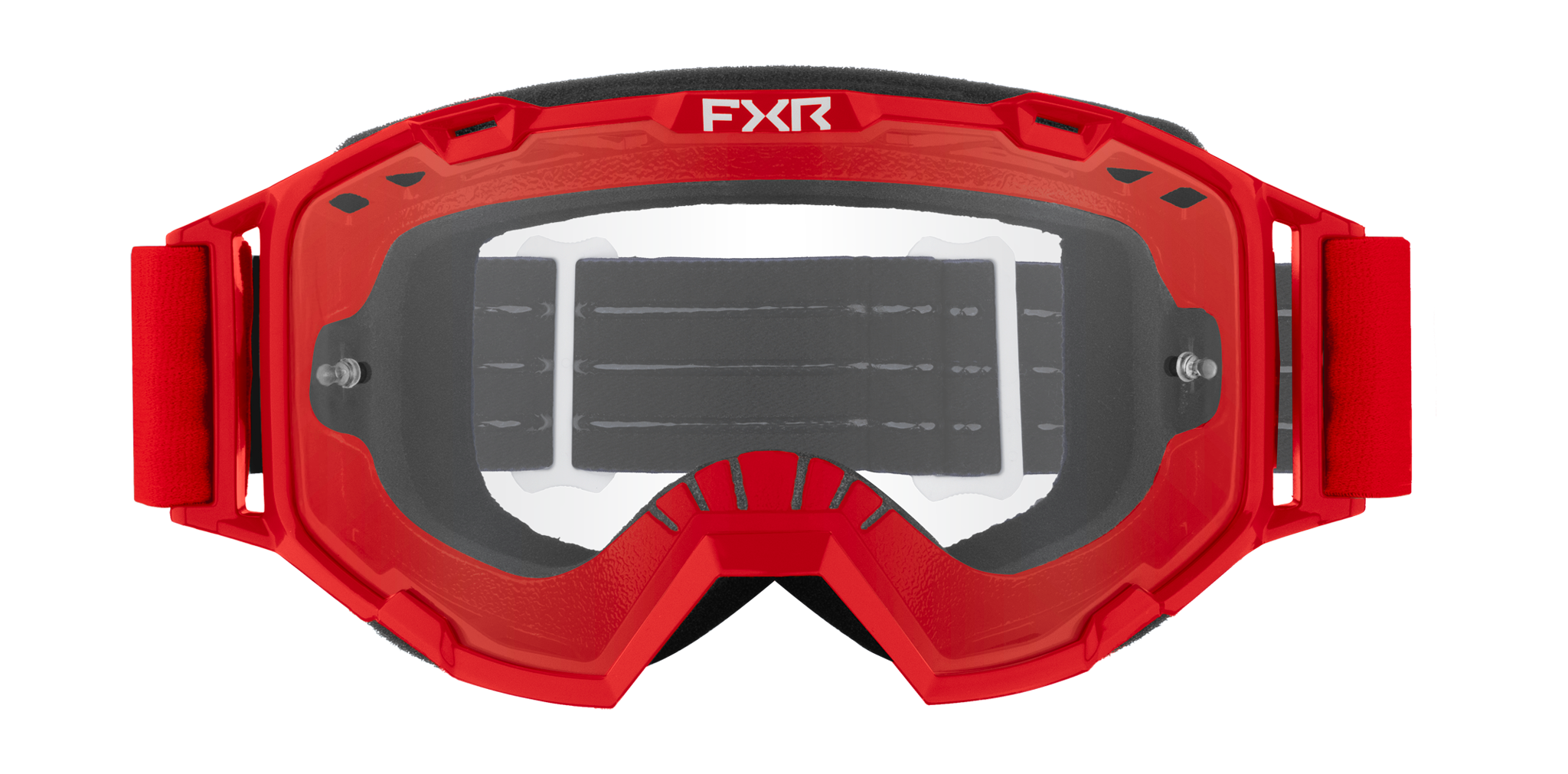 FXR Motocross Goggle Maverick Prime - Red - Clear