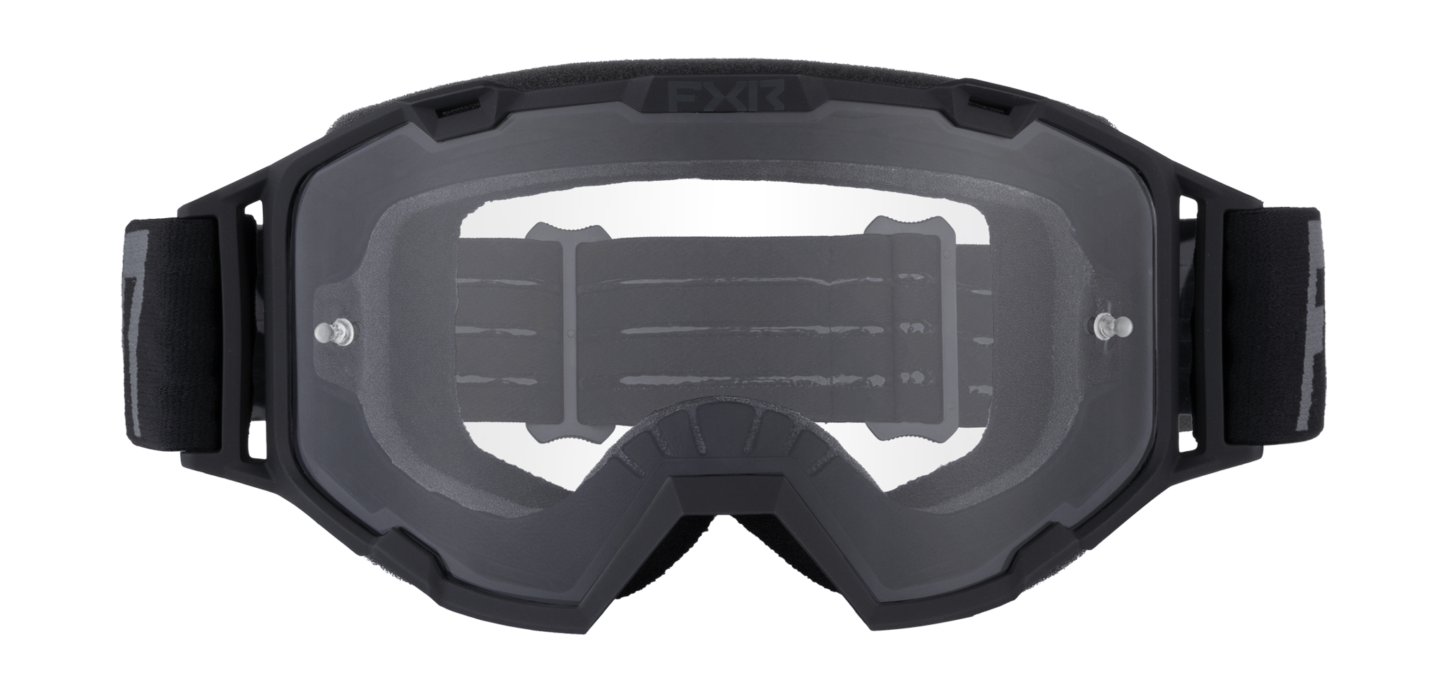FXR Motocross Goggle Maverick Prime - Black - Clear