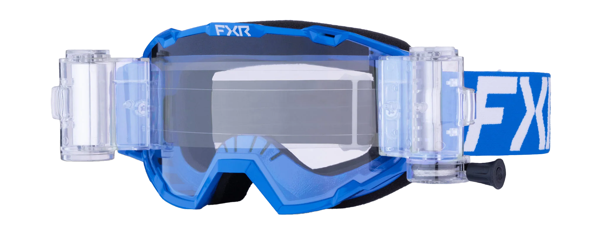 FXR Motocross Goggle Roll-Off Maverick Prime - Blue - Clear