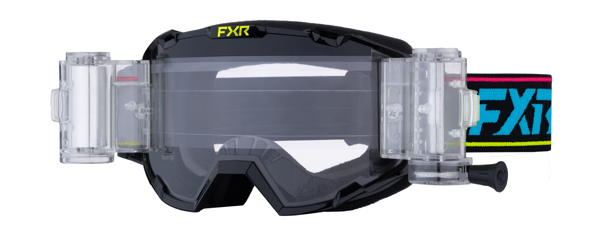 FXR Motocross Goggle Roll-Off Maverick Prime - Rave - Clear