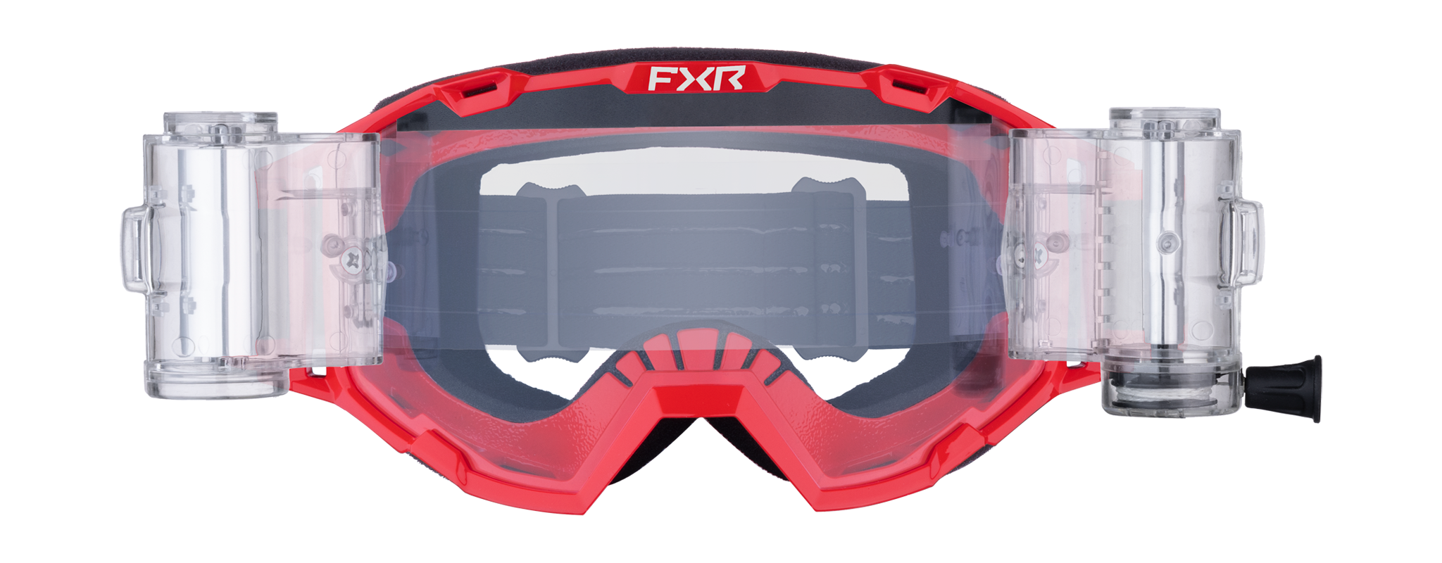 FXR Motocross Goggle Roll-Off Maverick Prime - Red - Clear