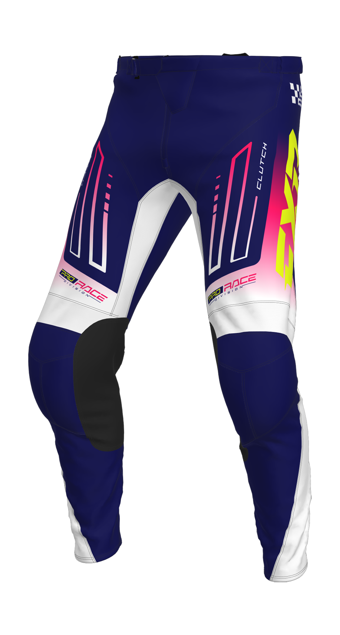 FXR Motocross Pants 2026 Clutch - Navy / Razz / White