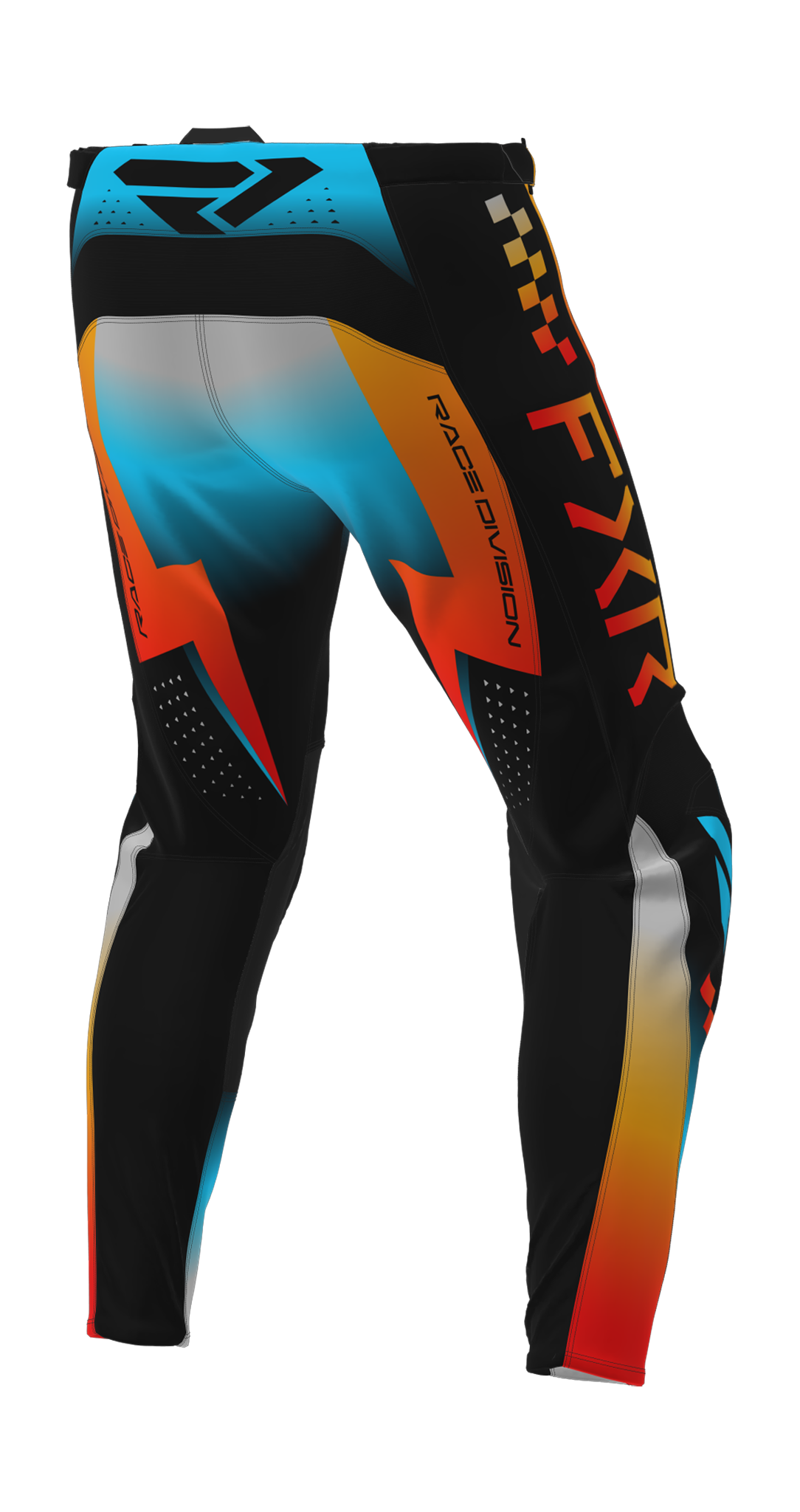 FXR Motocross Pants 2026 Clutch Pro - Grey / Sky / Orange