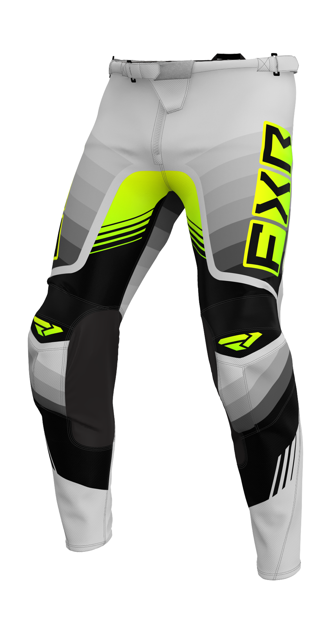 FXR Motocross Pants Clutch Pro - Grey / HiVis