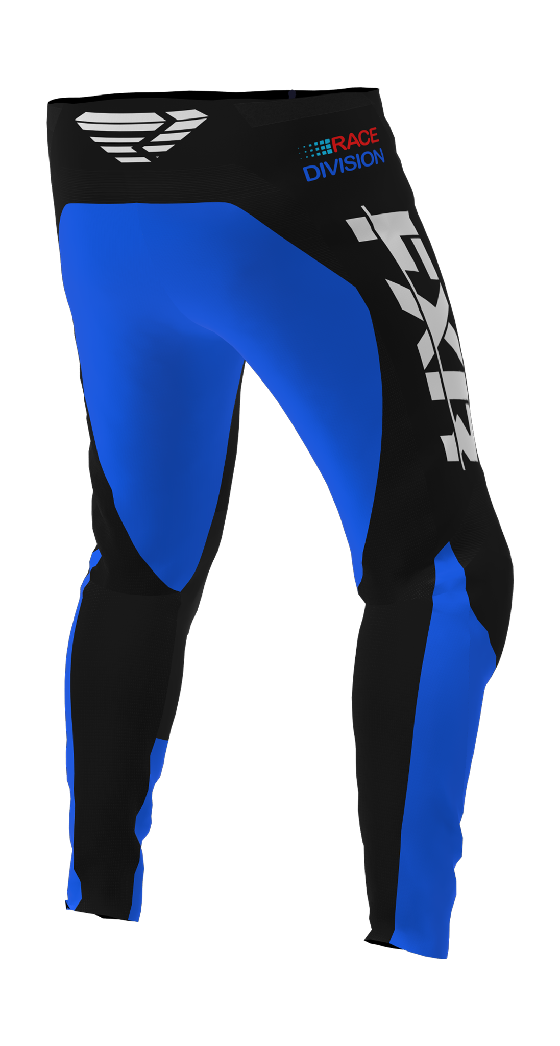 FXR Motocross Pants Clutch - Black / Blue / Red