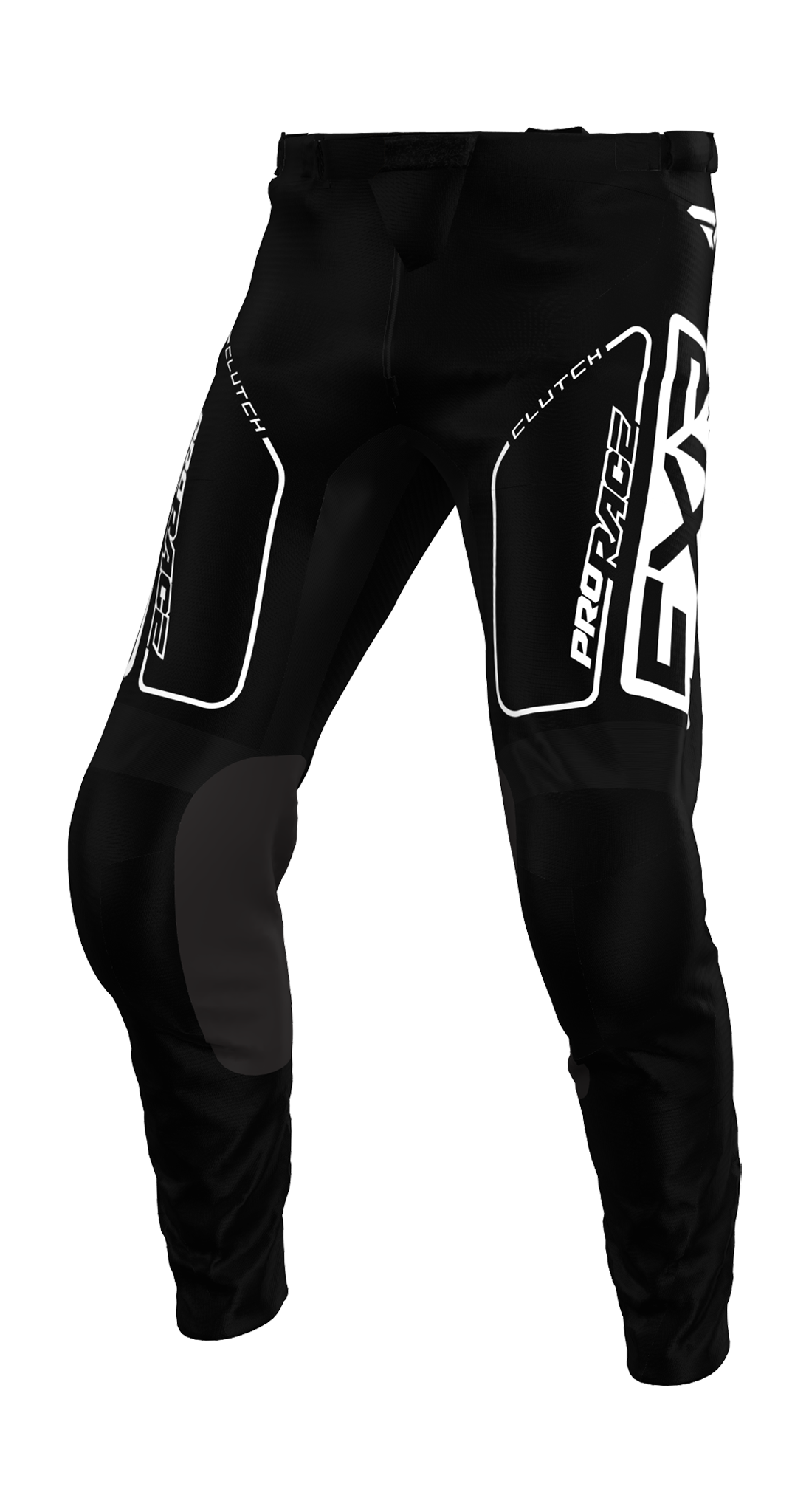 FXR Motocross Pants Clutch - Black / White
