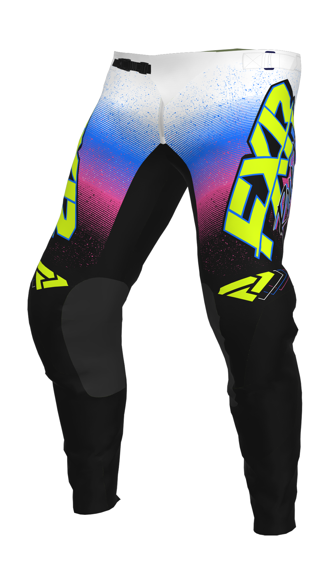 FXR Motocross Pants Podium - Retro