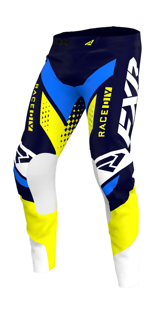 FXR Motocross Pants Revo - Midnight / White / Yellow