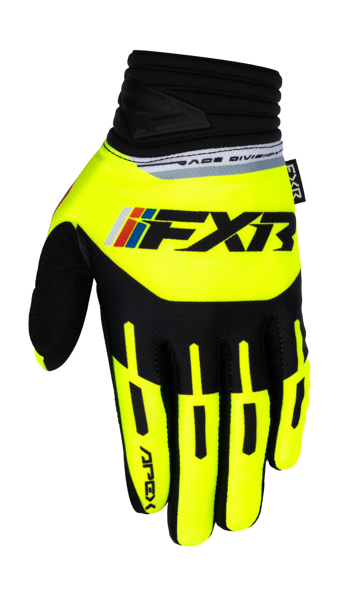 FXR Motocross Gloves 2026 Apex - HiVis / Black