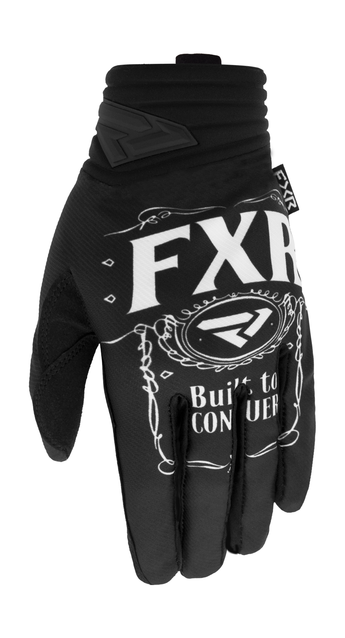 FXR Motocross Gloves Prime - Conquer Black / White