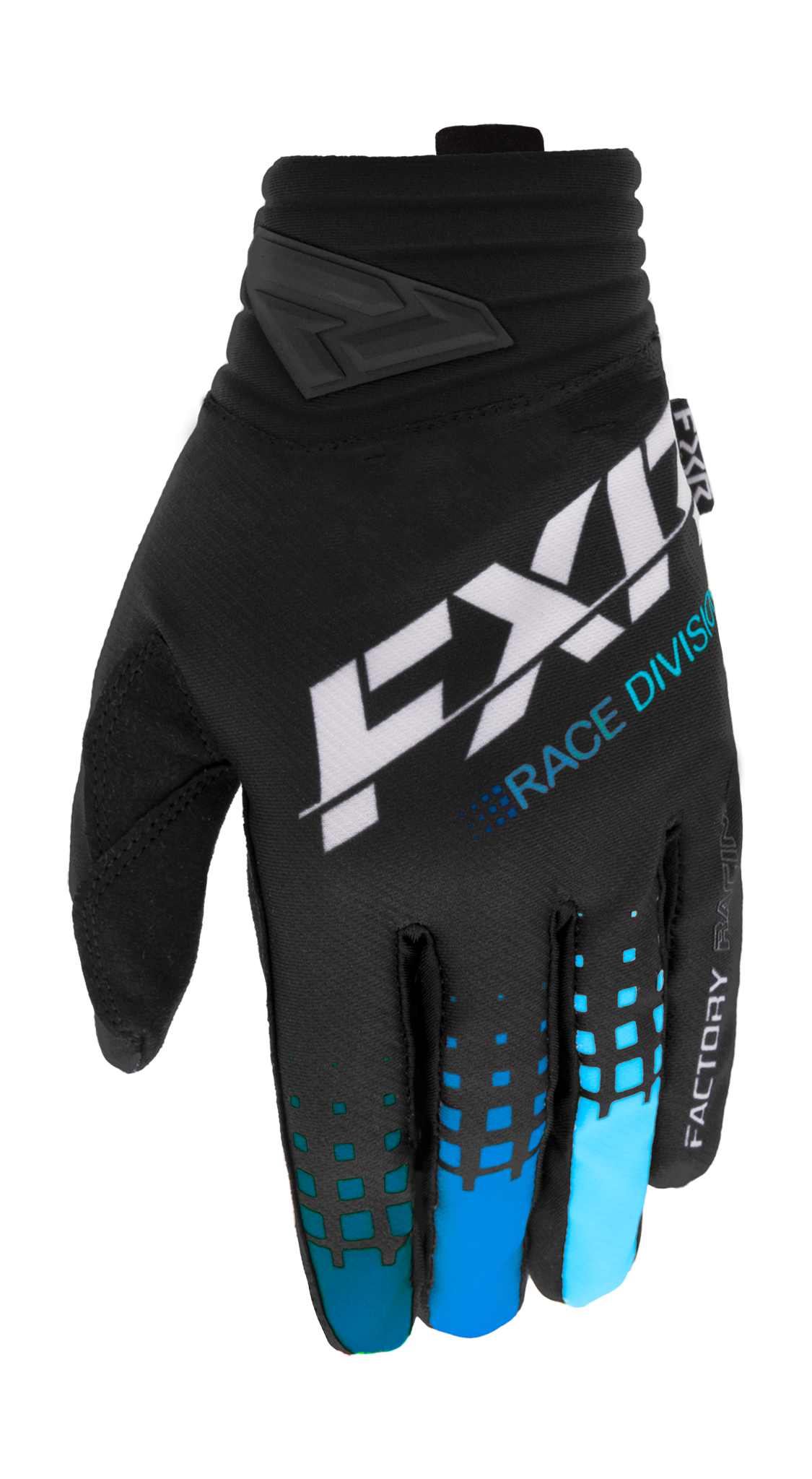 FXR Motocross Gloves Prime - Black / Blue
