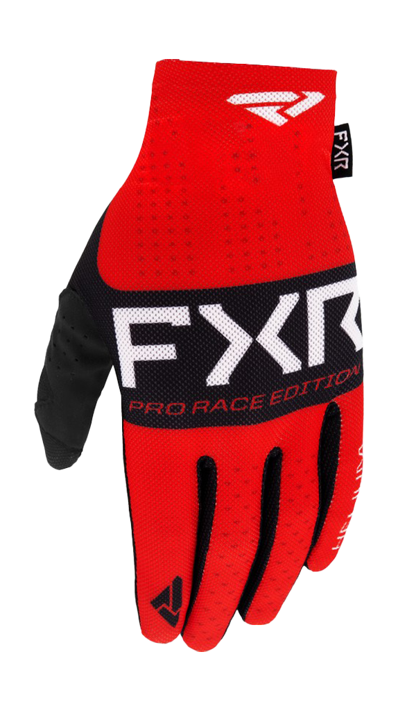 FXR Motocross Gloves Pro-Fit Air - Red / Black
