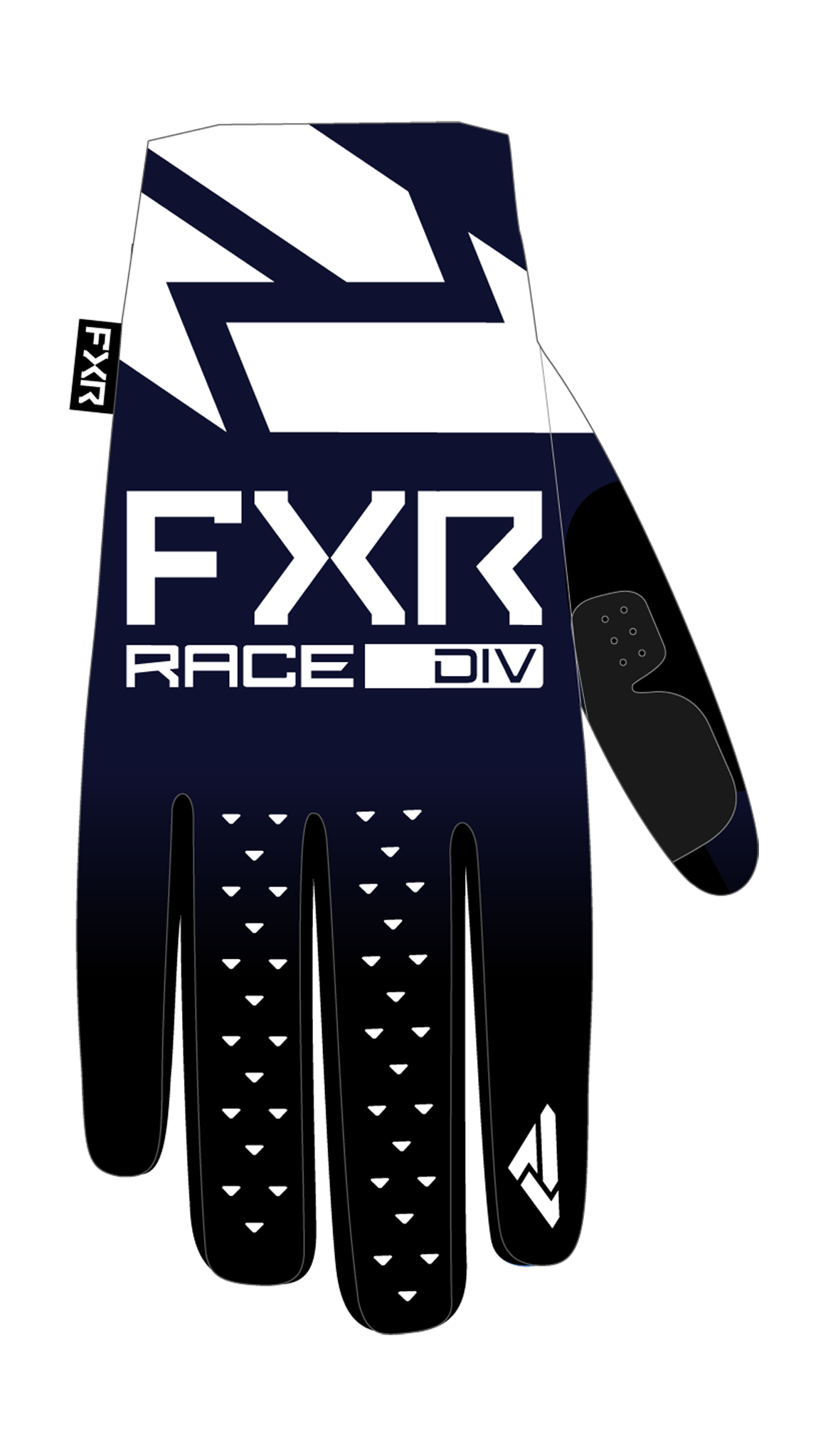 FXR Motocross Gloves Pro-Fit Lite - Navy / Black Fade