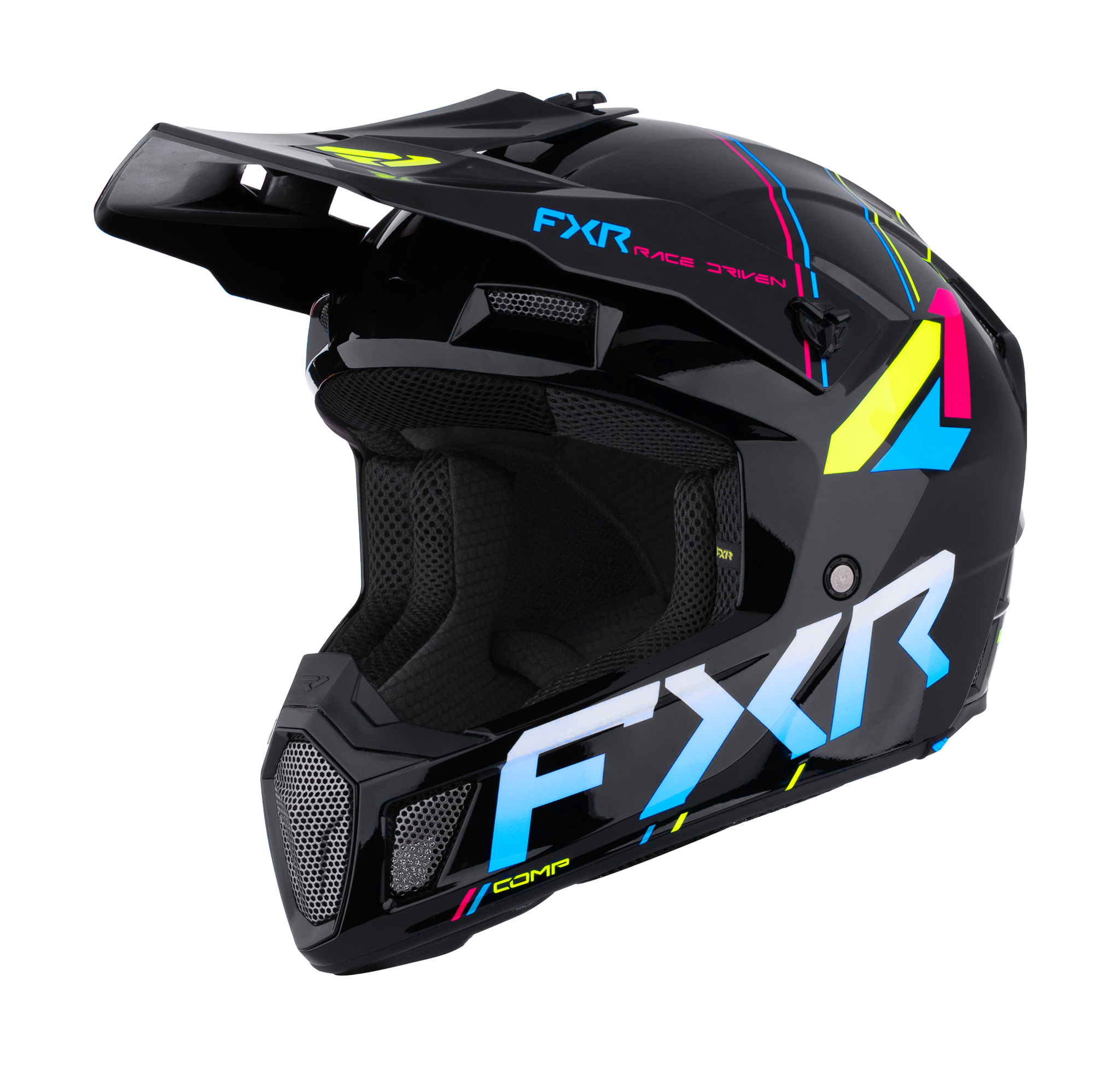 FXR Motocross Helmet Clutch Comp - Rave