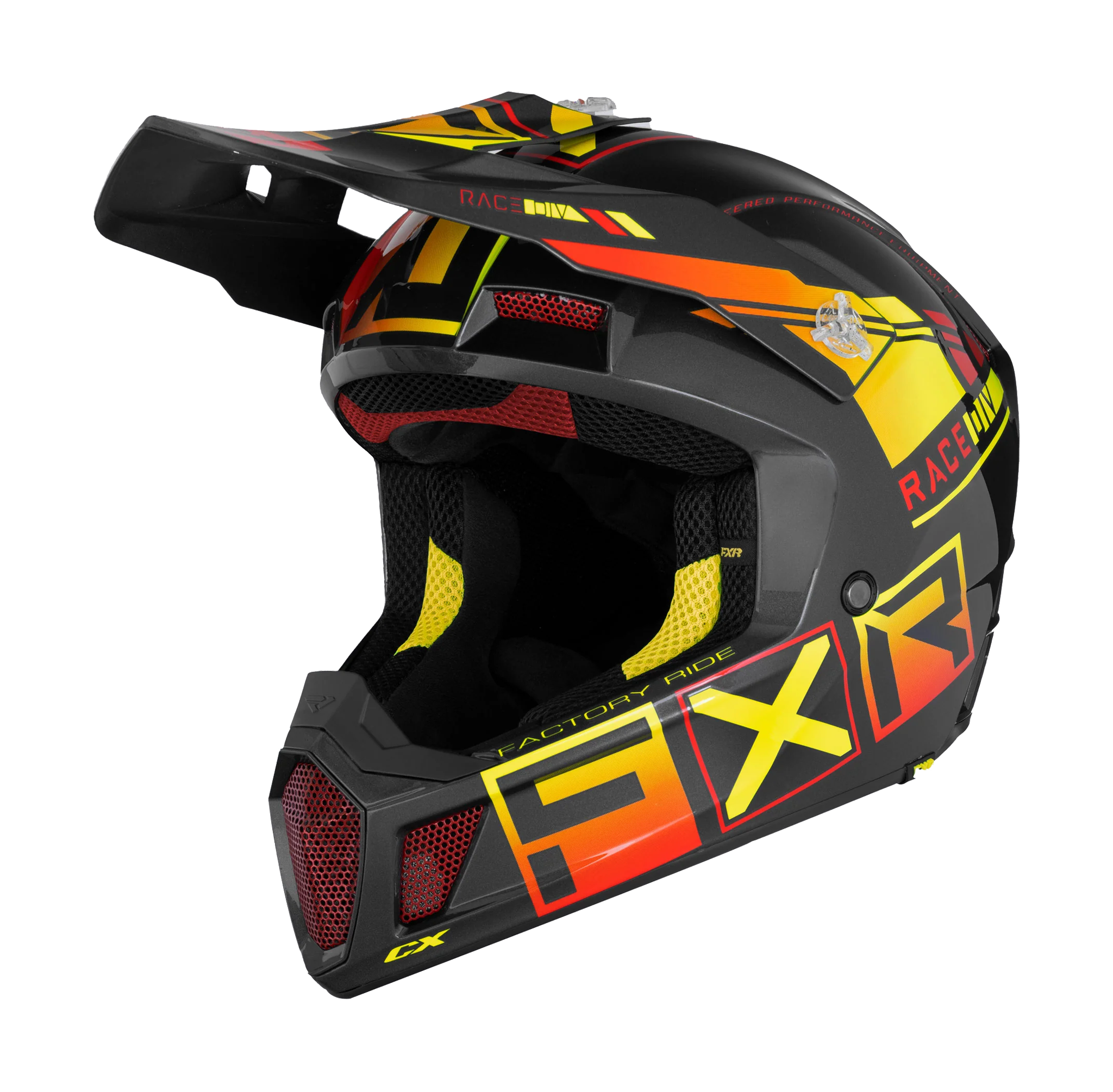 FXR Motocross Helmet Clutch CX Pro - Ignition
