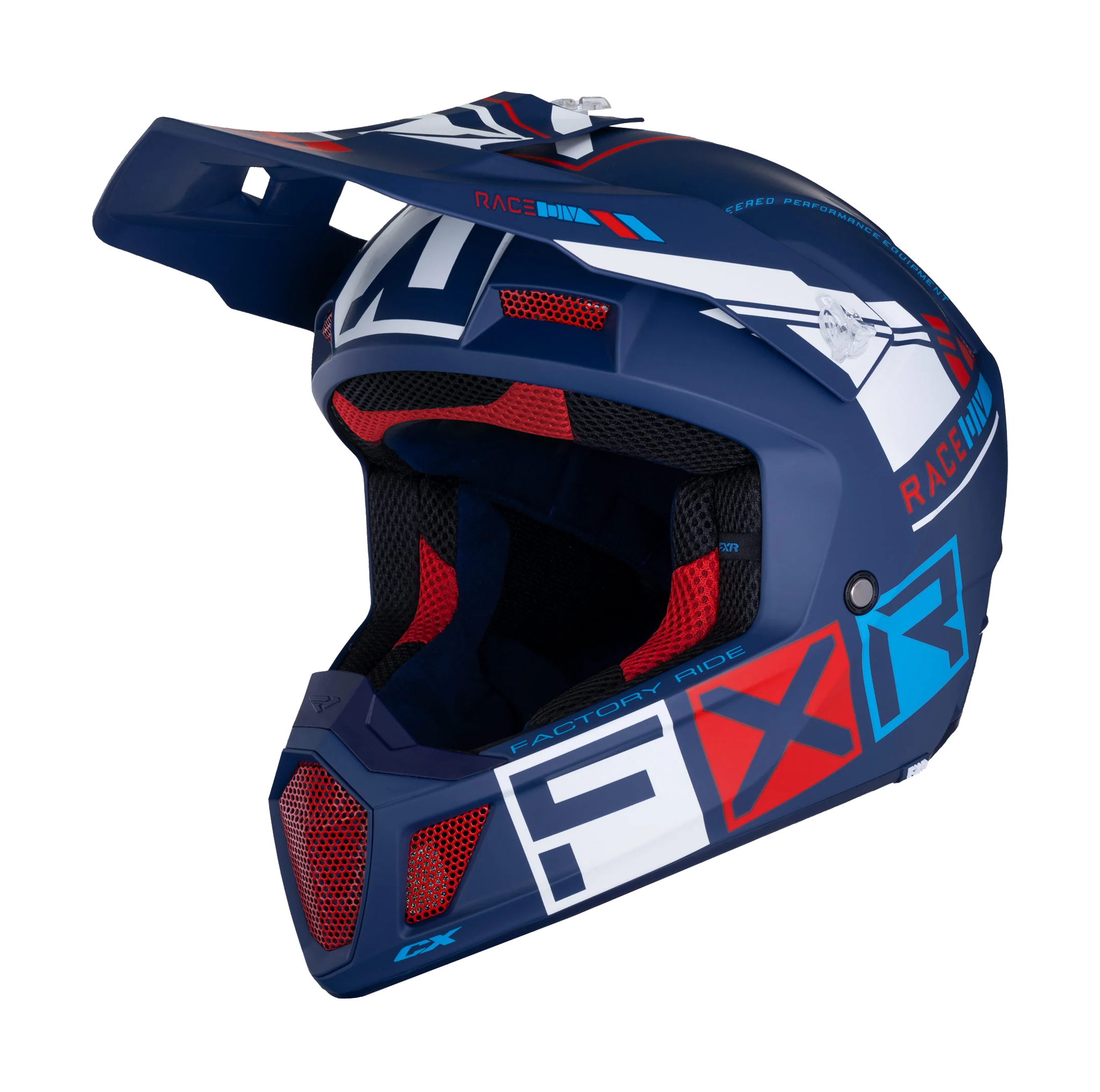 FXR Motocross Helmet Clutch CX Pro - Patriot