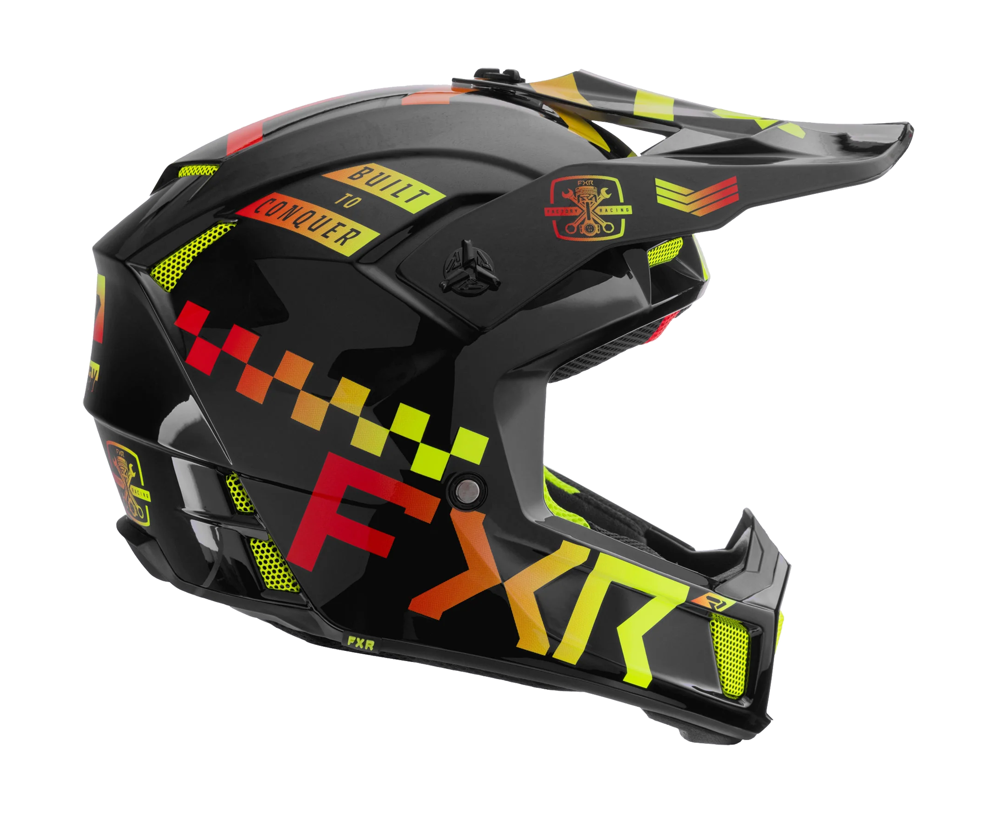 FXR Motocross Helmet Clutch Gladiator - Ignition