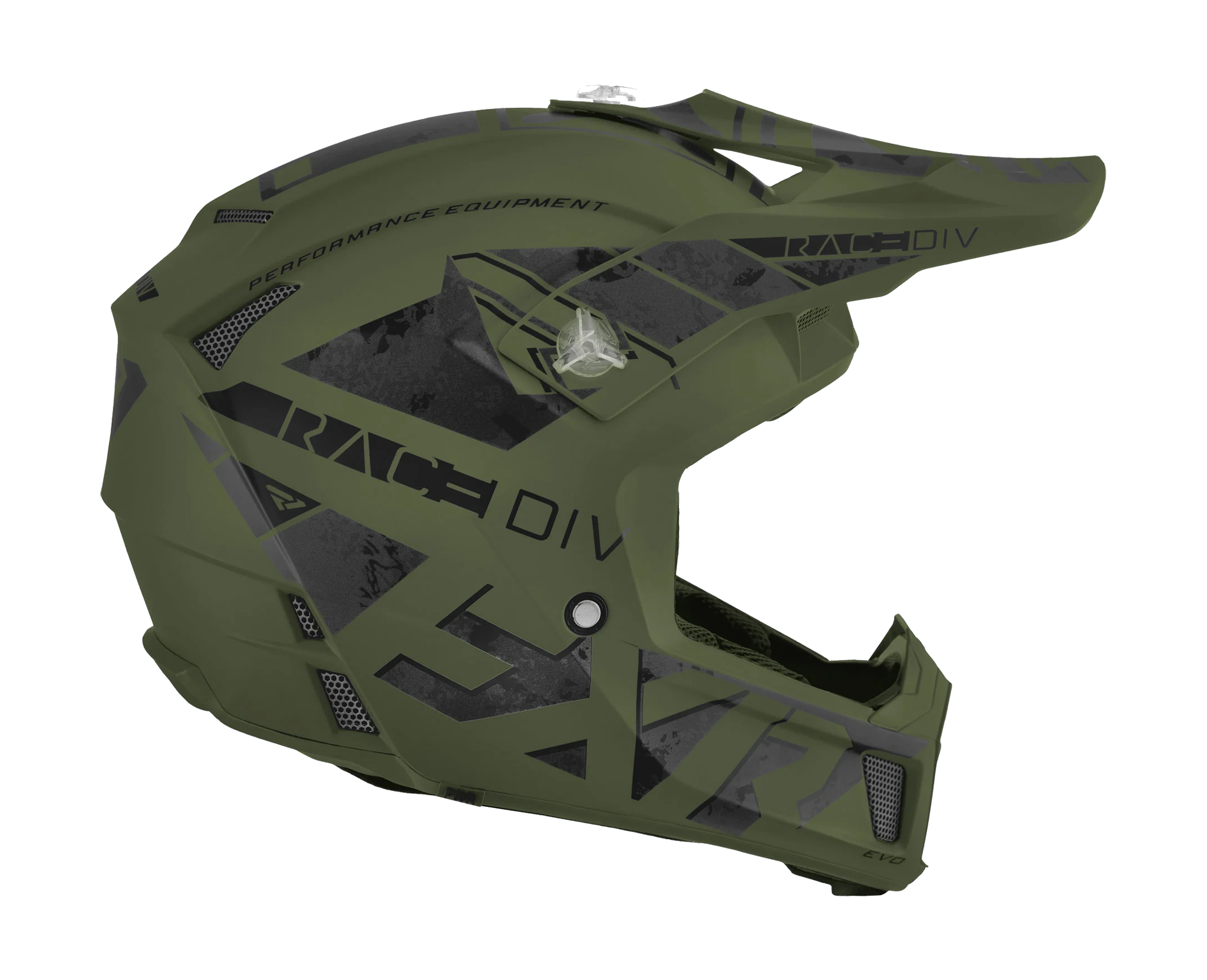 FXR Motocross Helmet Clutch Stealth - Army