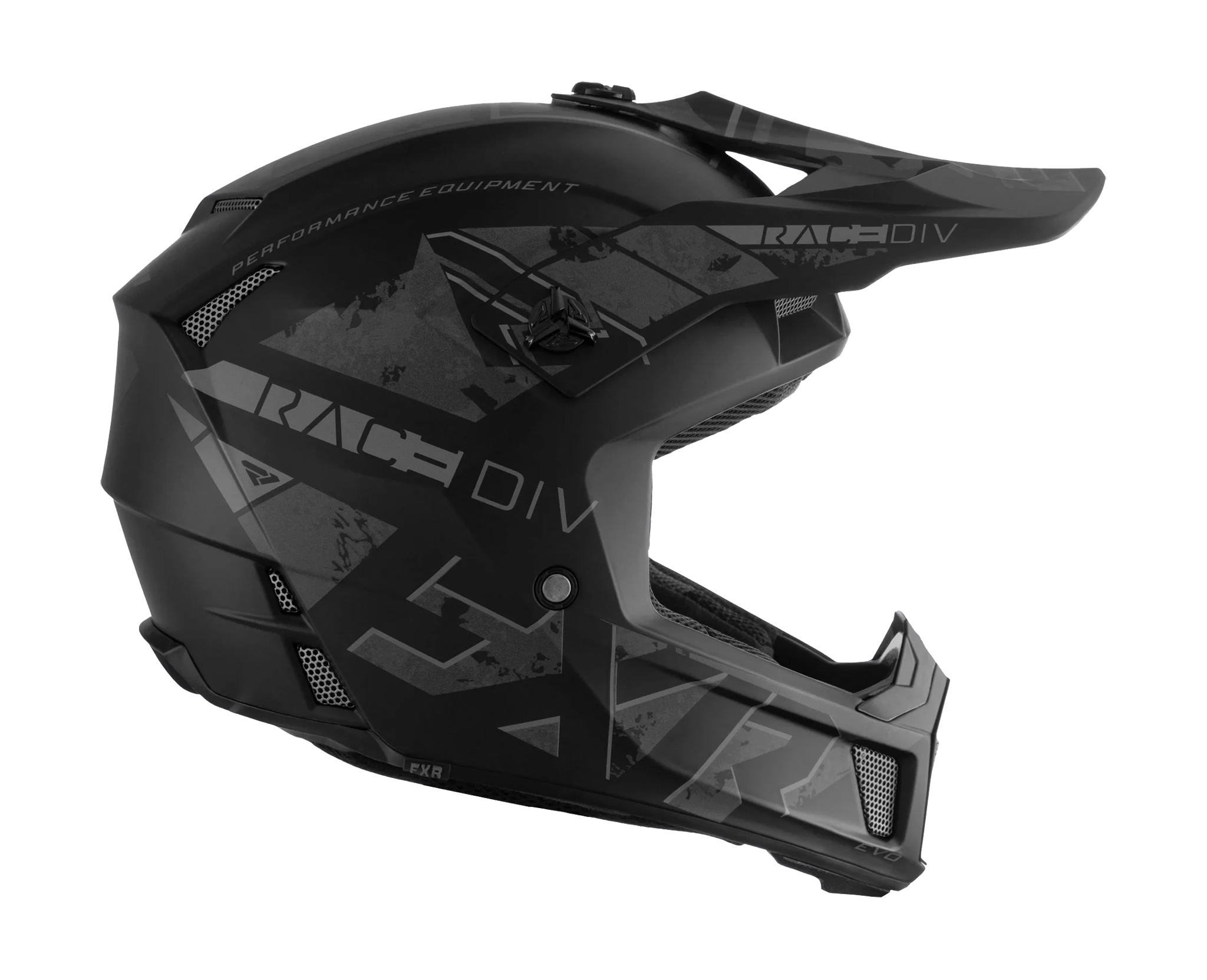 FXR Motocross Helmet Clutch Stealth - Black Ops