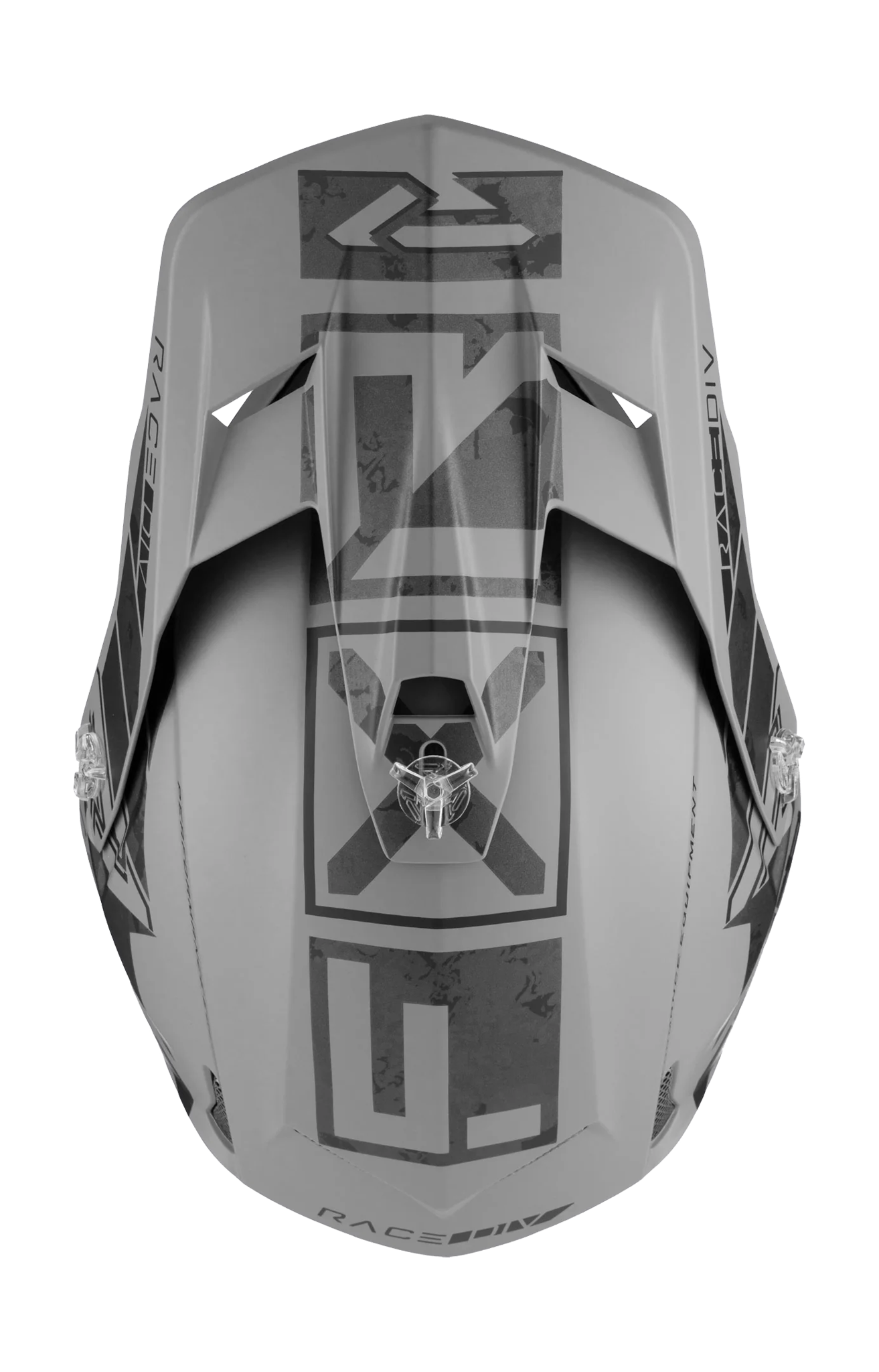 FXR Motocross Helmet Clutch Stealth - Steel