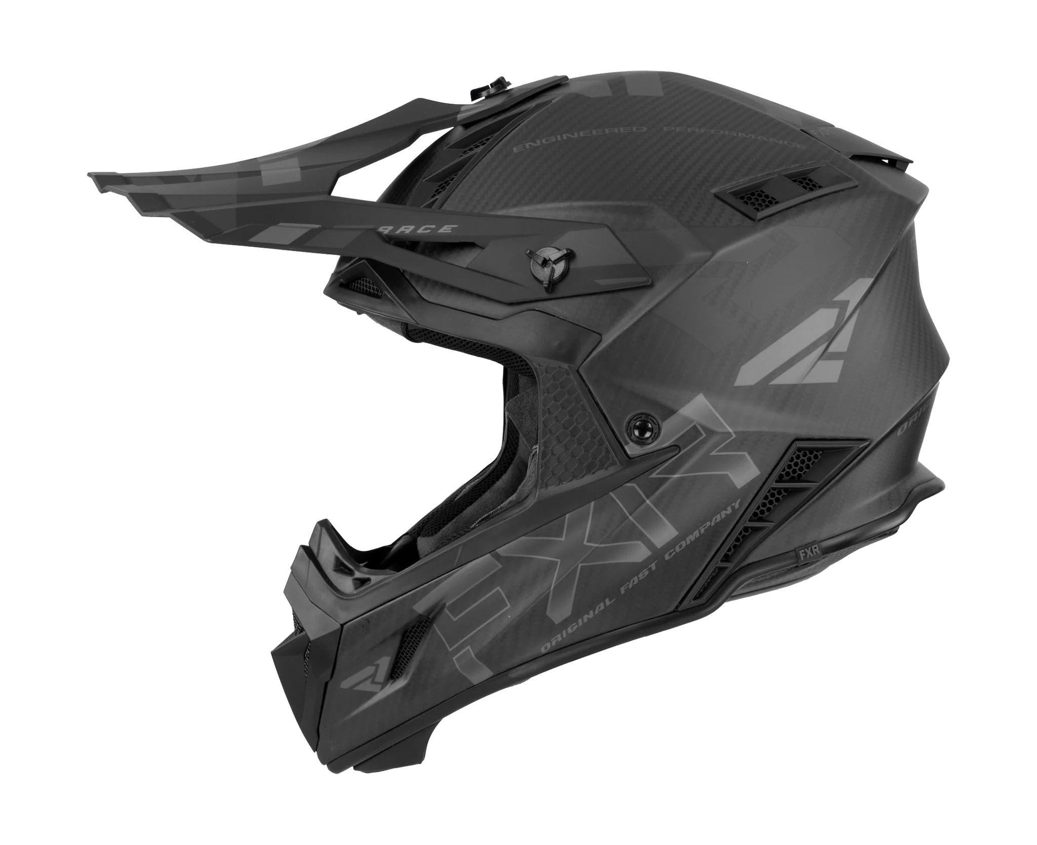 FXR Motocross Helmet Helium Carbon - Alloy