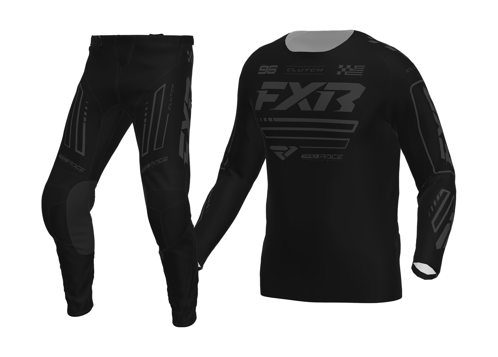 FXR Motocross Gear 2026 Clutch - Black Ops