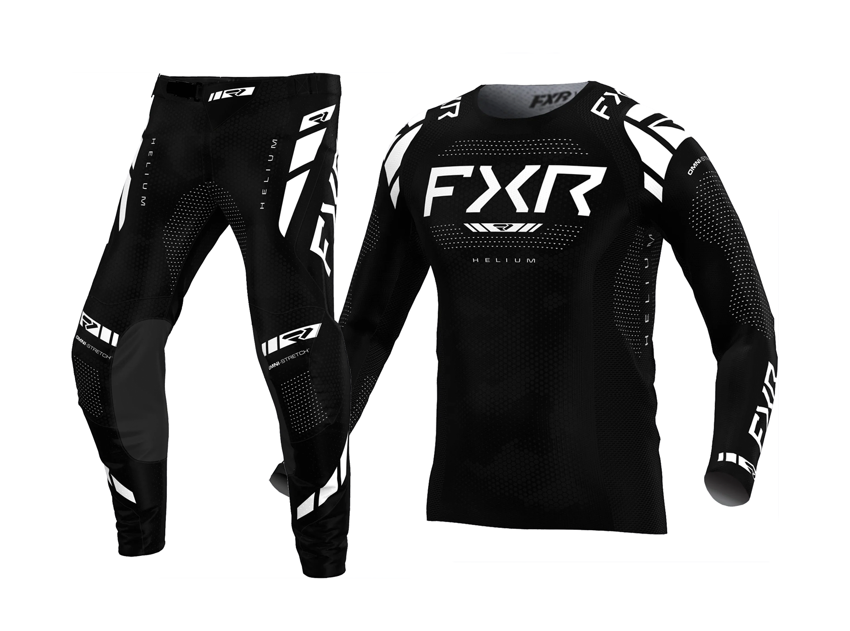 FXR Motocross Gear 2026 Helium - Blackout