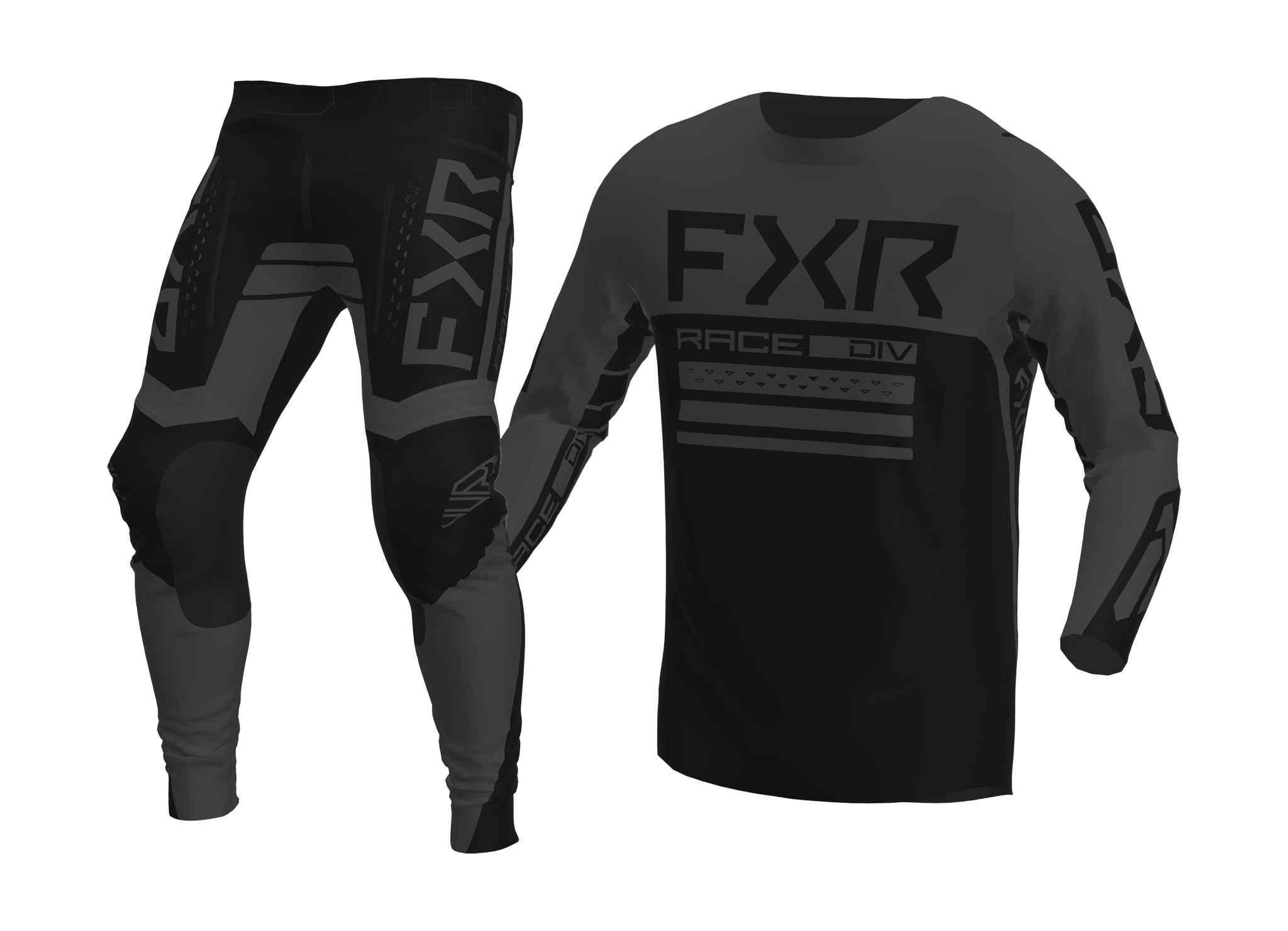 FXR Motocross Gear Contender - Black Ops