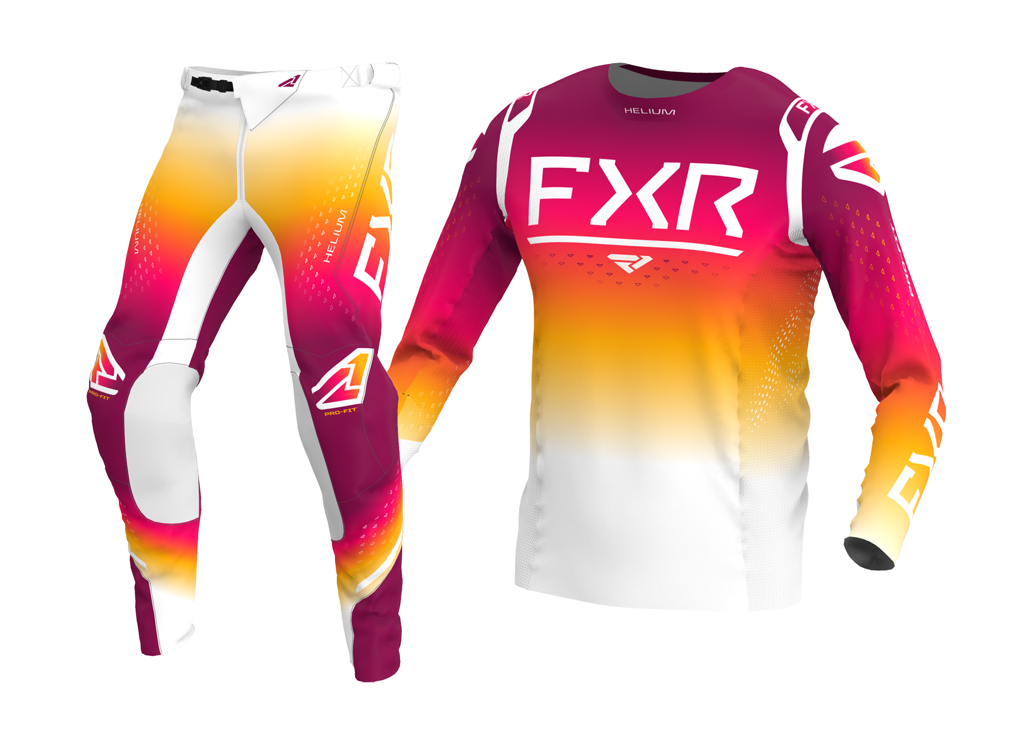 FXR Motocross Gear Helium - Sangria