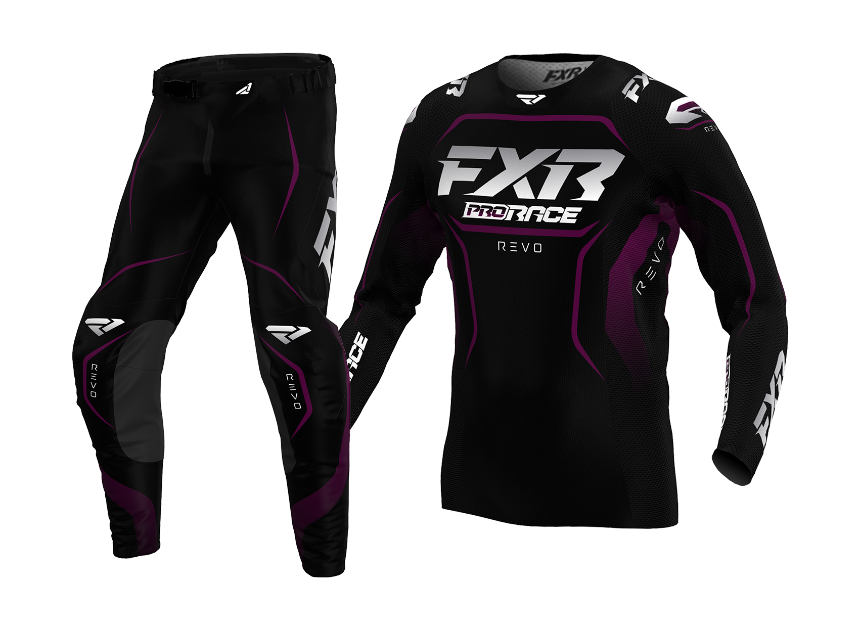 FXR Motocross Gear Revo - Plum