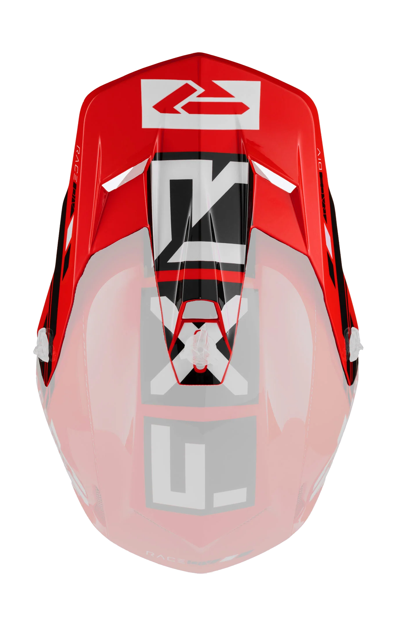 FXR Helmet Visor Clutch CX Pro - Red / Black