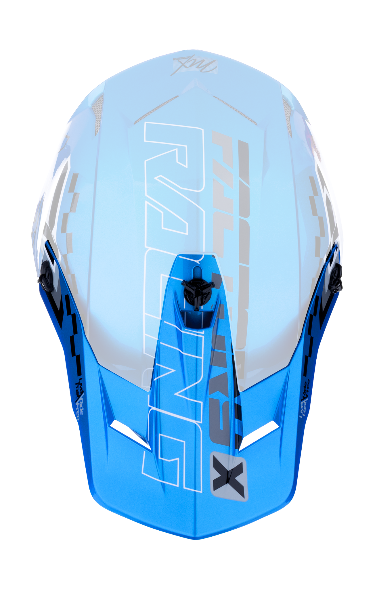 FXR Helmet Visor Clutch Race Div - Blue