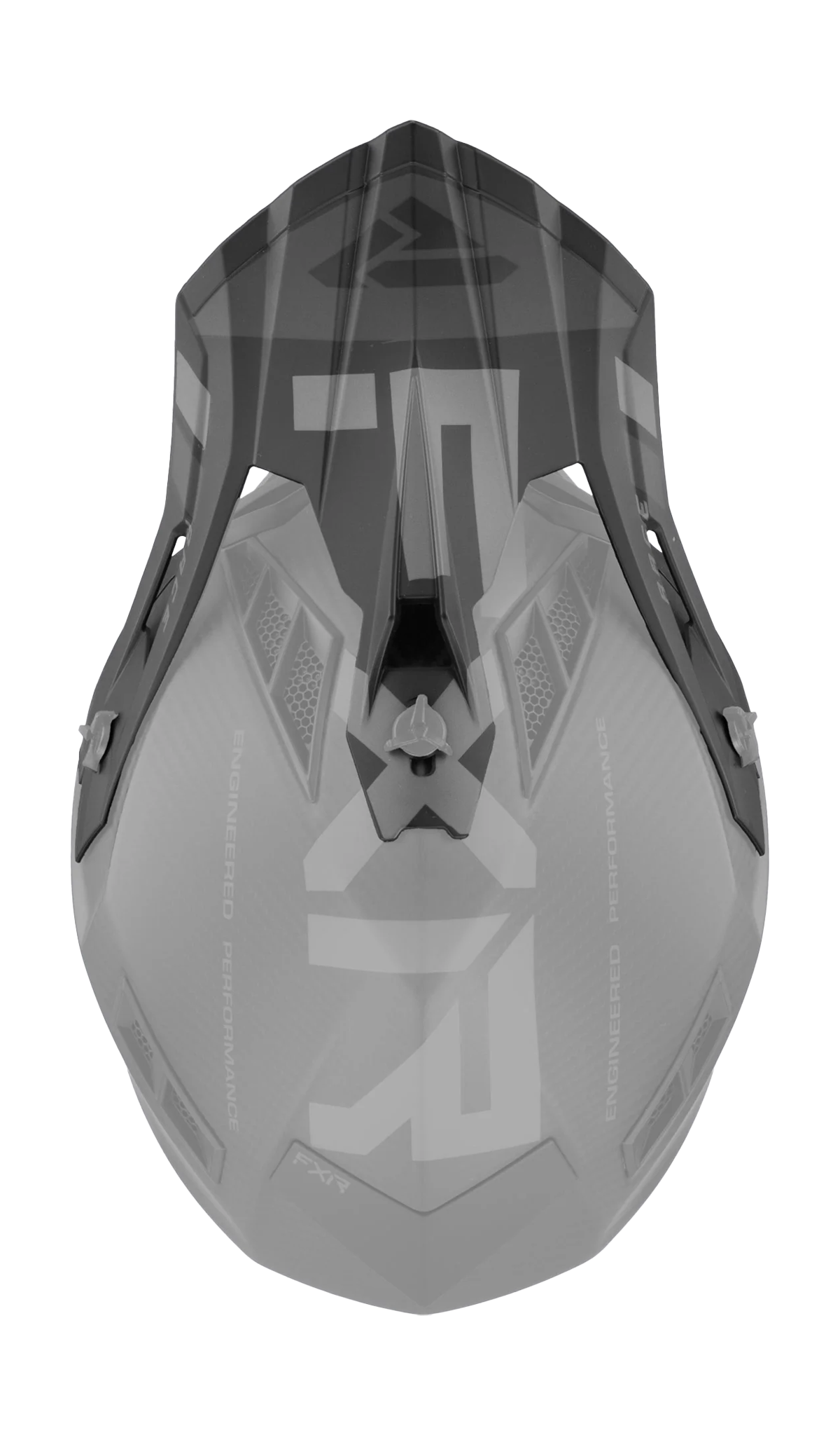 FXR Helmet Visor Helium Carbon - Alloy