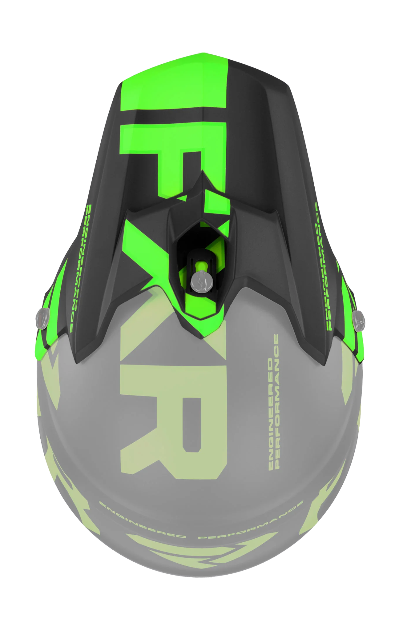 FXR Helmet Visor Torque Team - Black / Lime