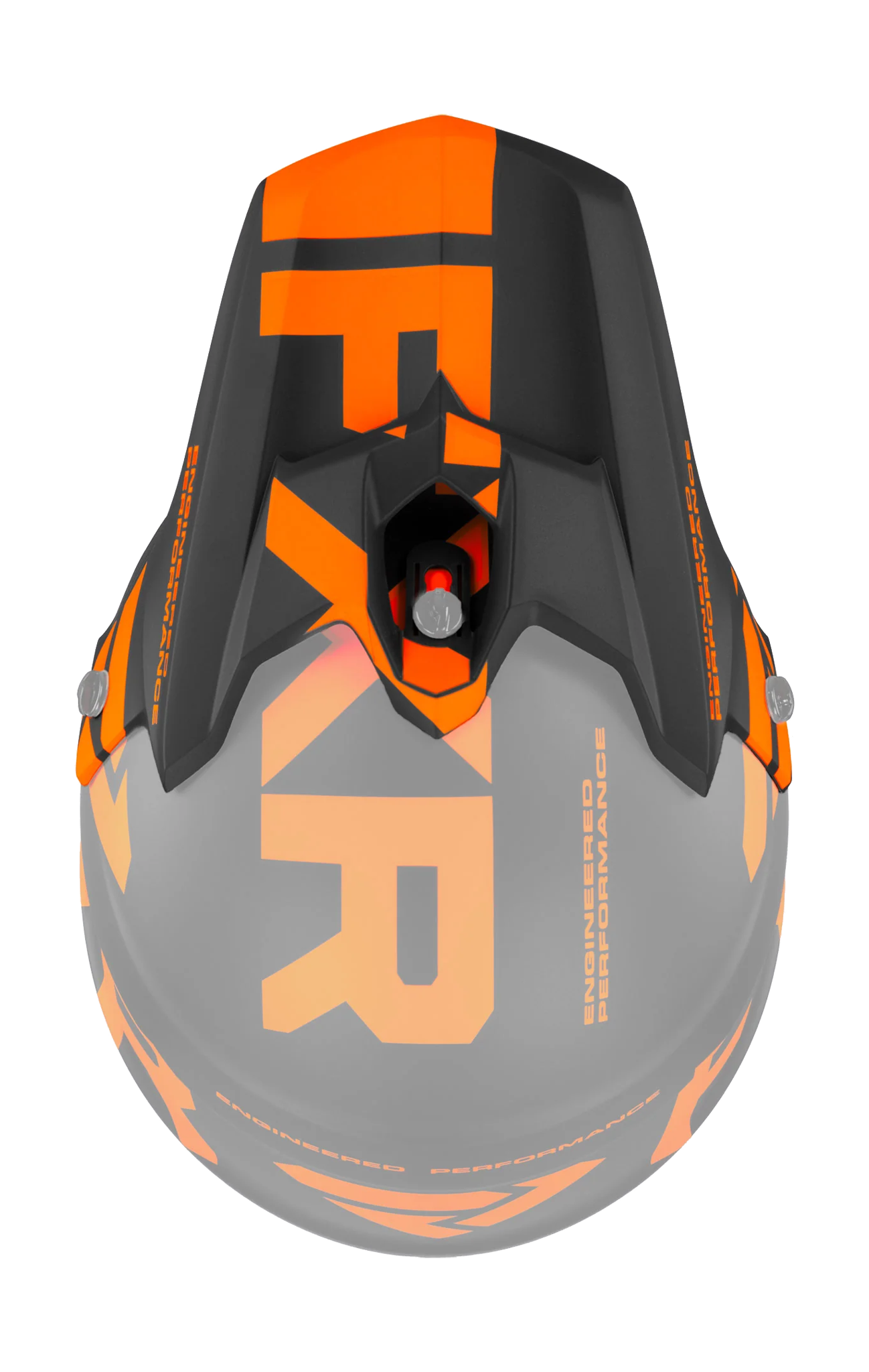 FXR Helmet Visor Torque Team - Black / Orange
