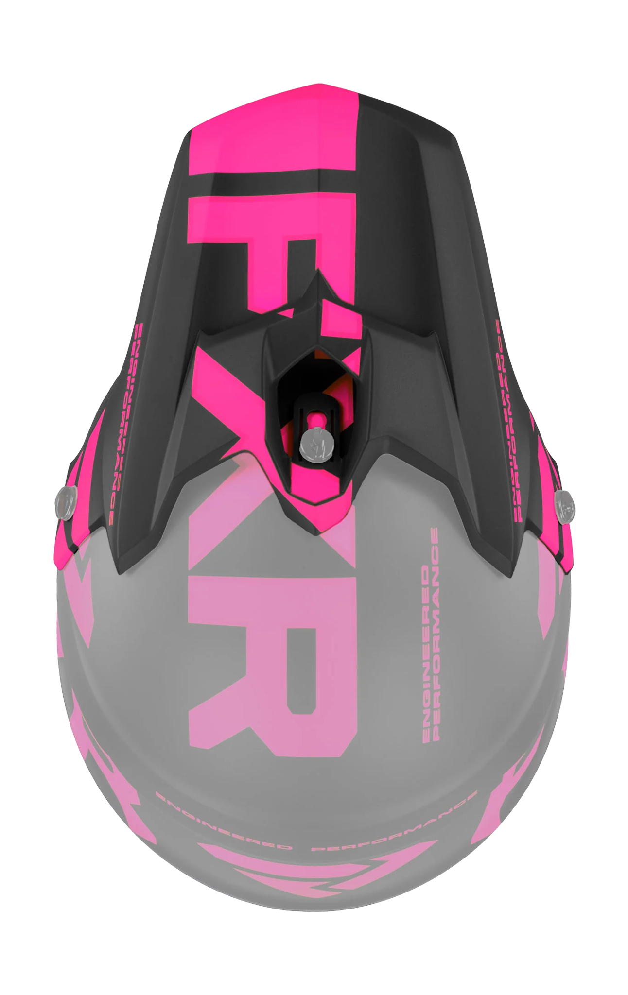 FXR Helmet Visor Torque Team - Black / Pink