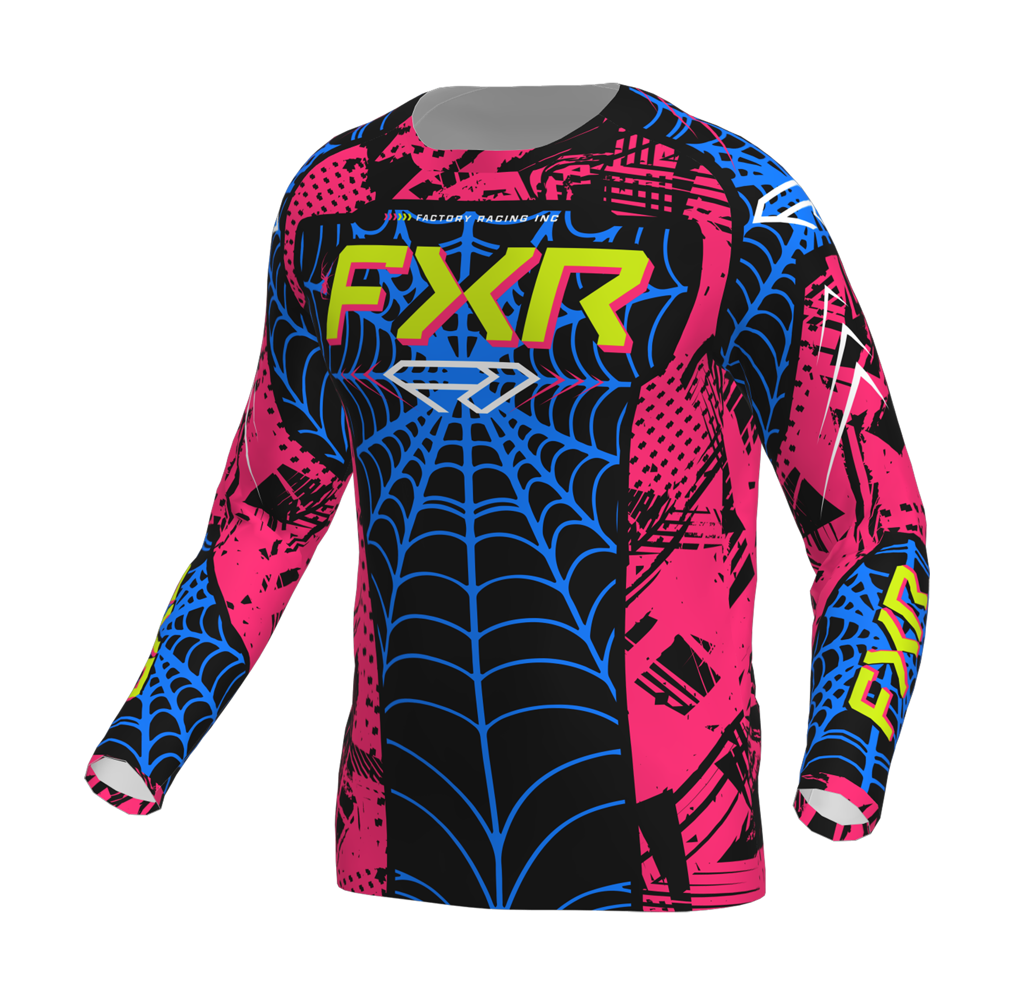 FXR Youth Motocross Jersey 2026 Clutch Pro - Arachnid