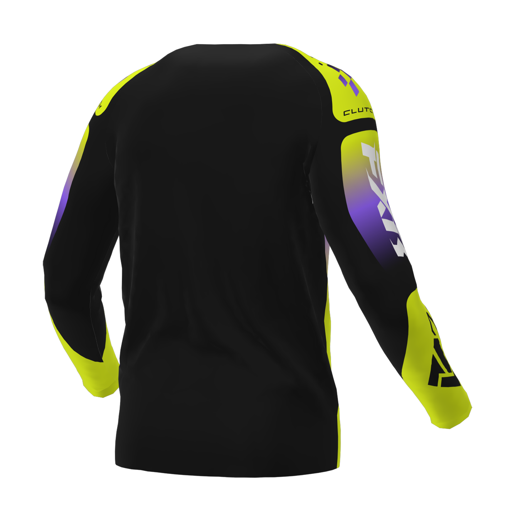 FXR Youth Motocross Jersey 2026 Clutch Pro - HiVis / Black / Purple