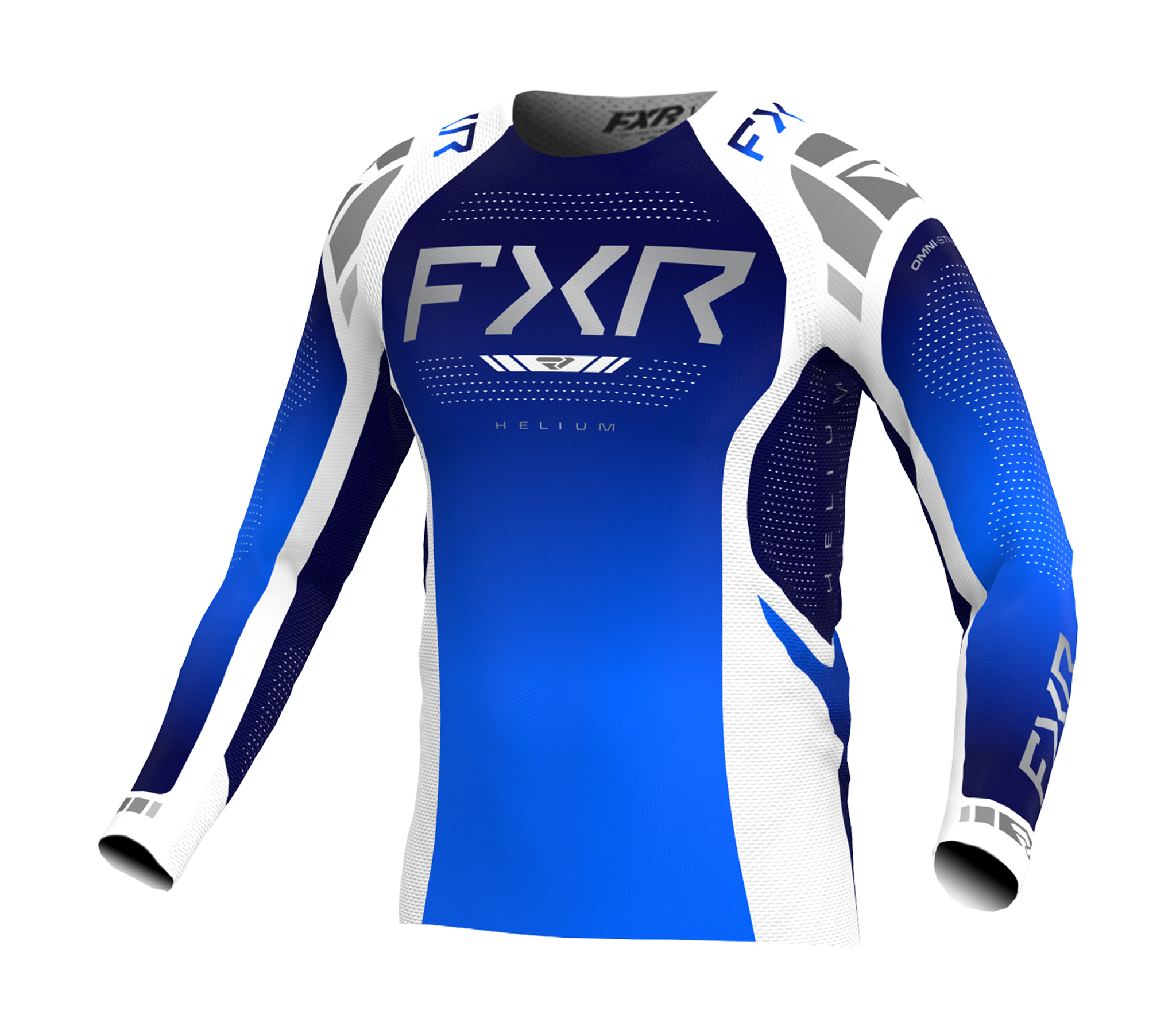 FXR Youth Motocross Jersey Helium - Cobalt