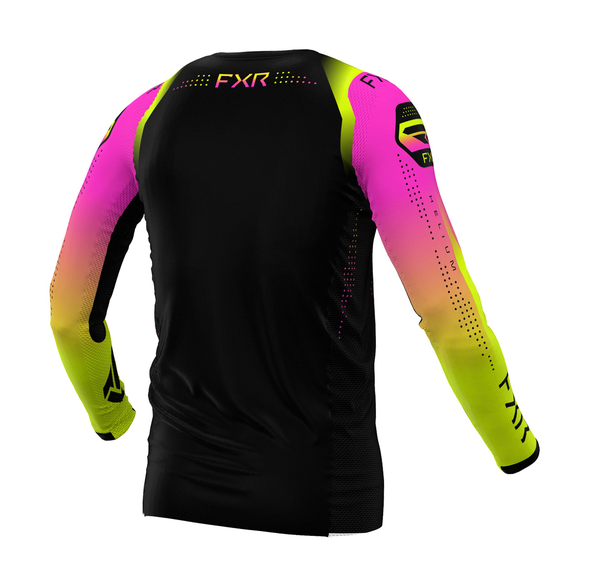 FXR Youth Motocross Jersey Helium - Pink Lemonade