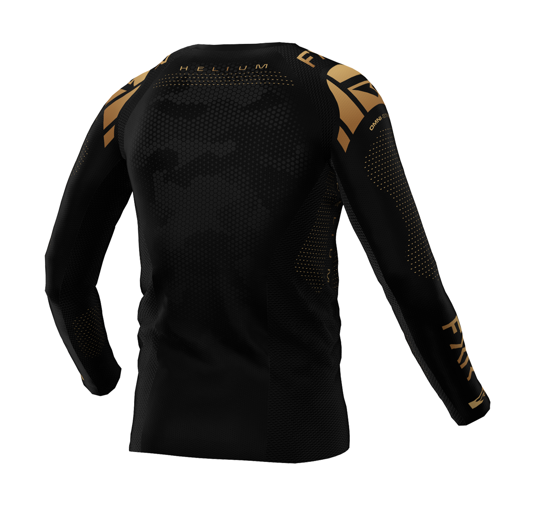 FXR Youth Motocross Jersey Helium - Texas Tea