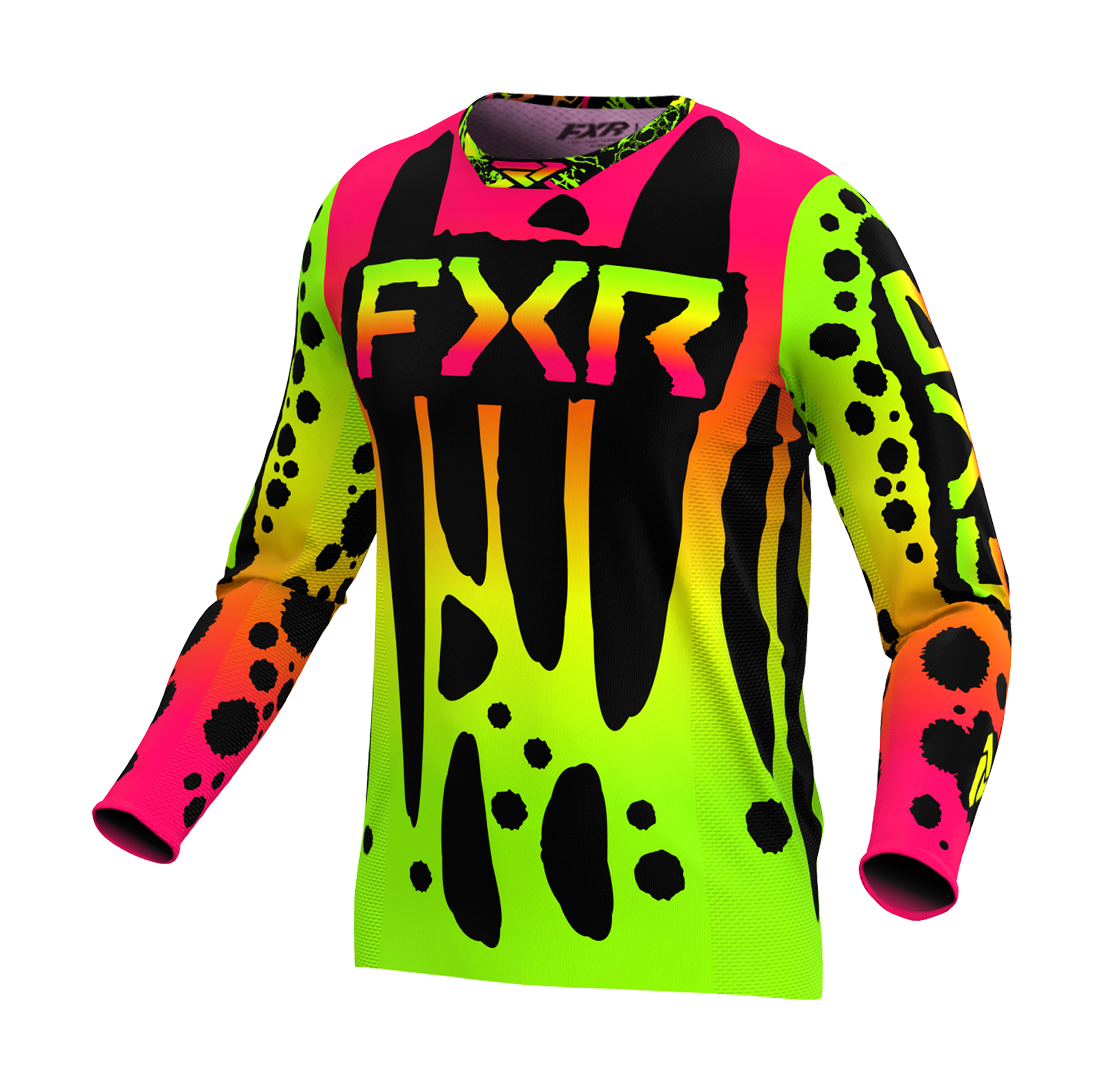 FXR Youth Motocross Jersey Podium - Frogger