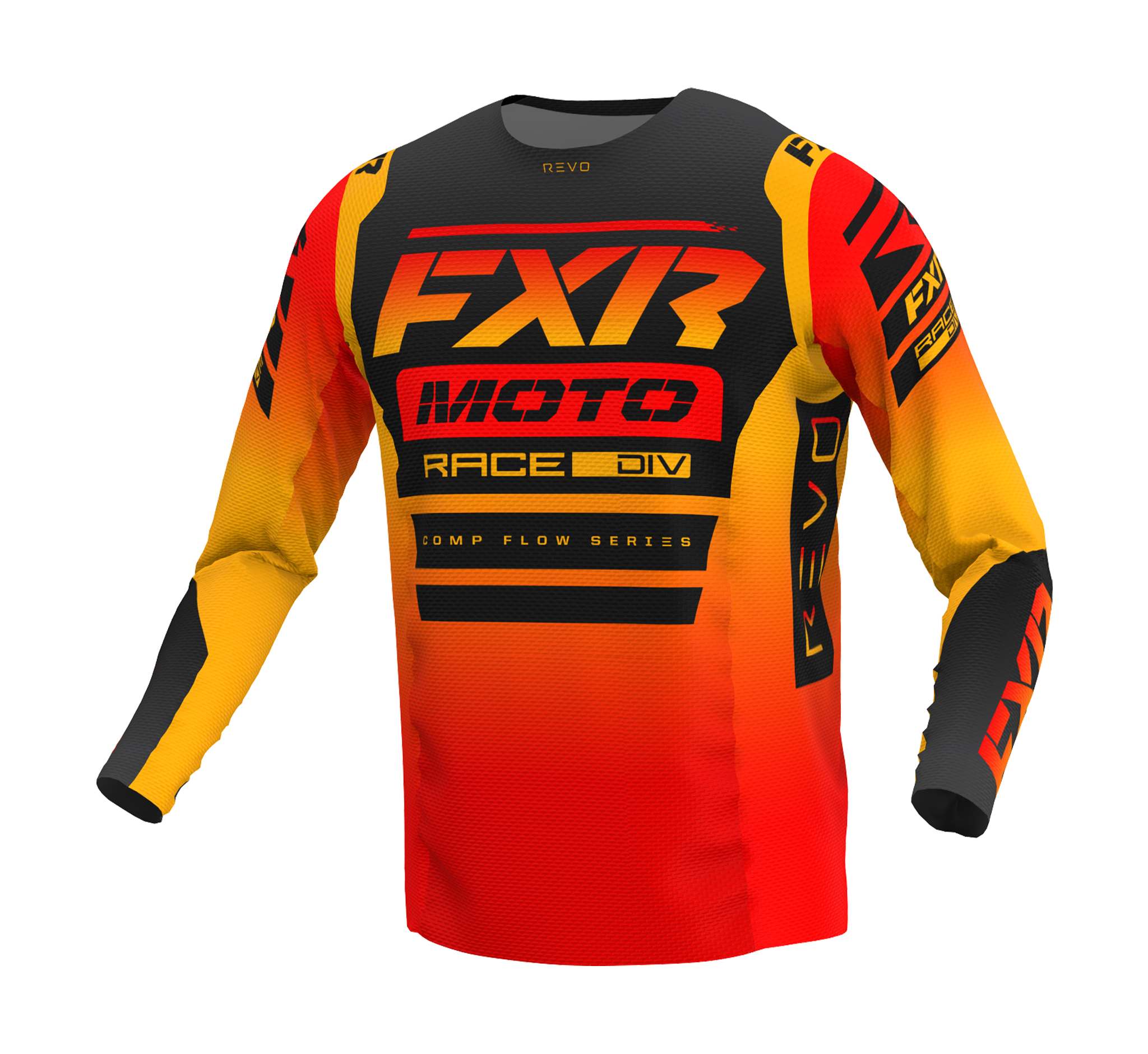 FXR Youth Motocross Gear Revo Comp - Tequila Sunrise