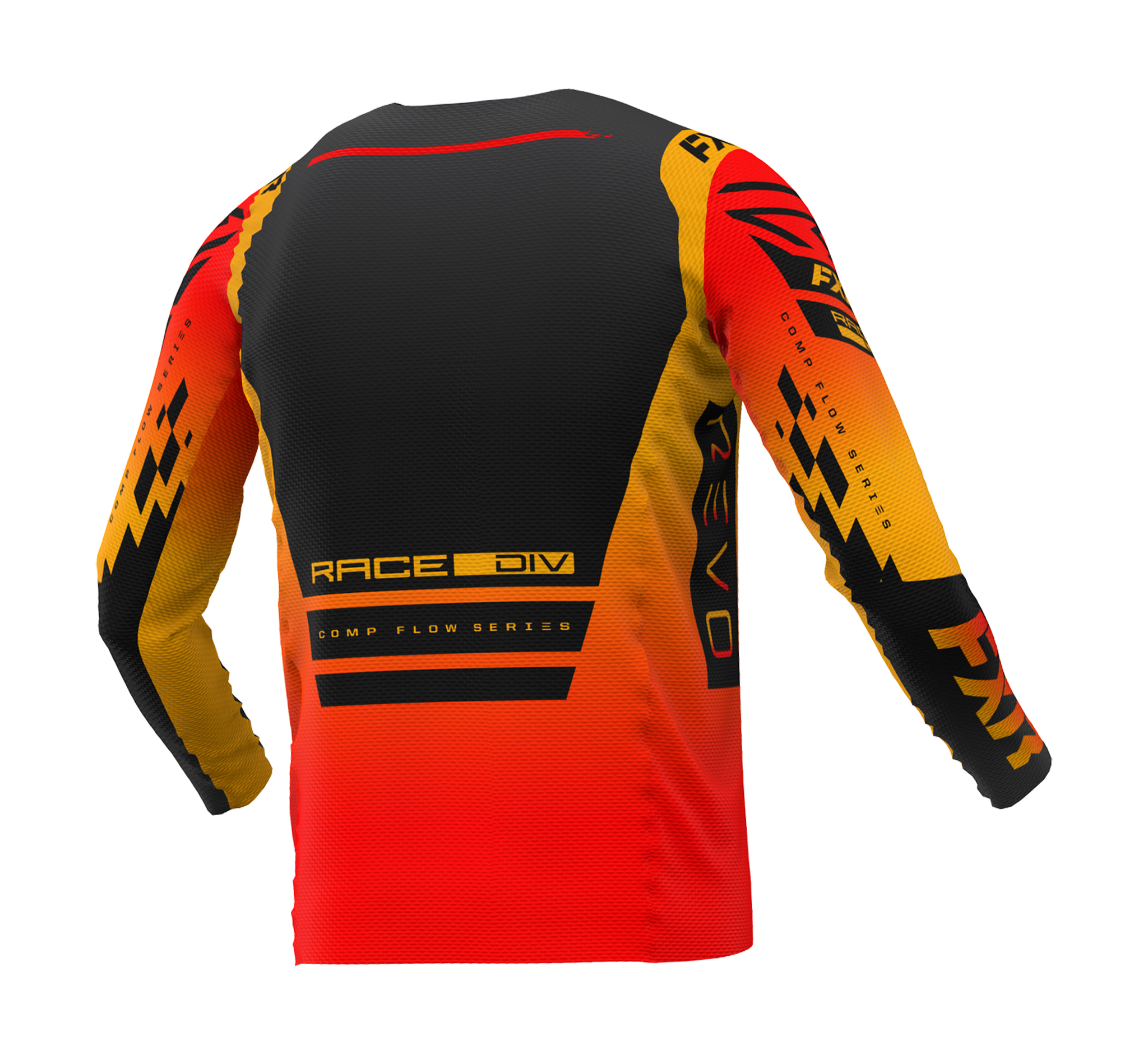 FXR Youth Motocross Jersey Revo Comp - Tequila Sunrise